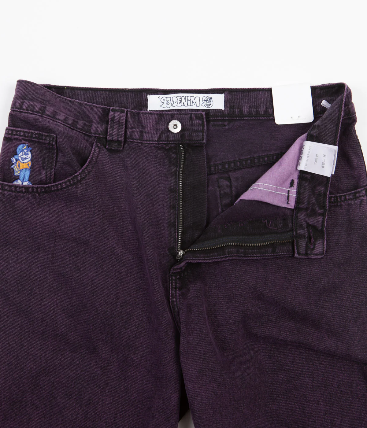 Polar 93 Denim Jeans - Purple Black - Image 3