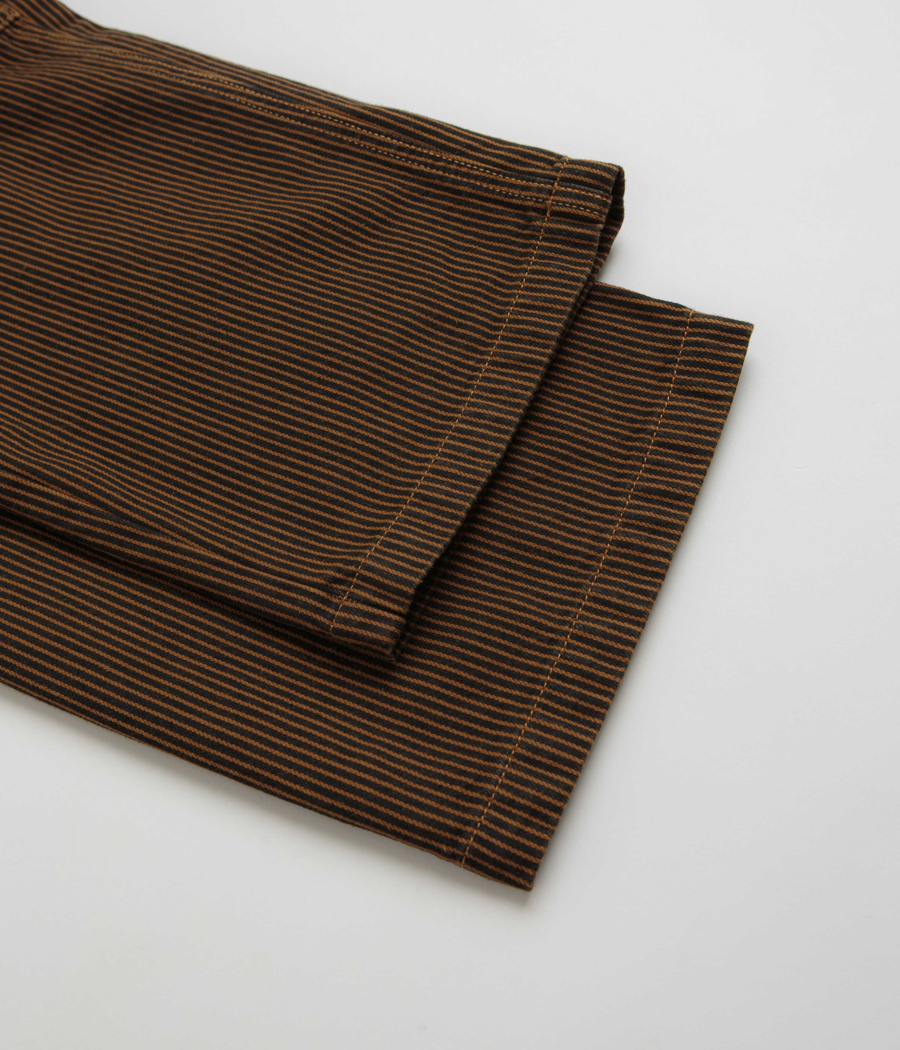 Polar 93 Hickory Stripe Work Pants - Rust - Image 9