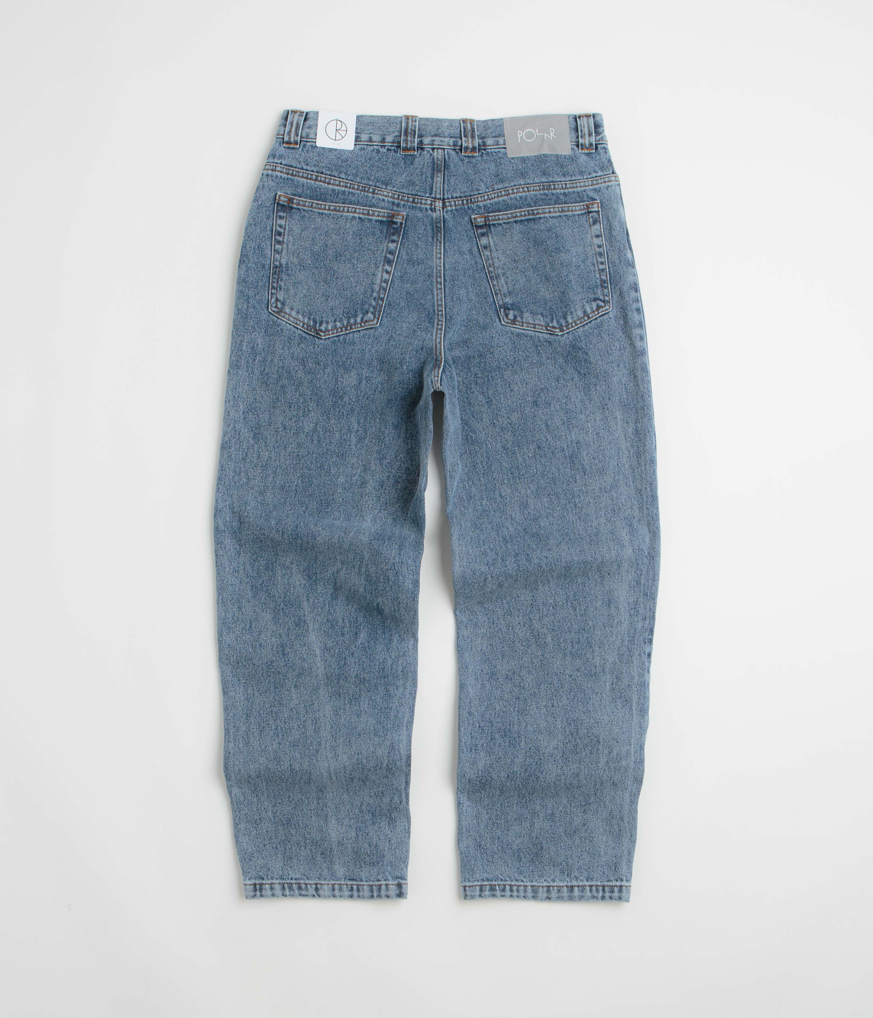 Polar 93 Jeans - Heavy Washed Blue - Image 3
