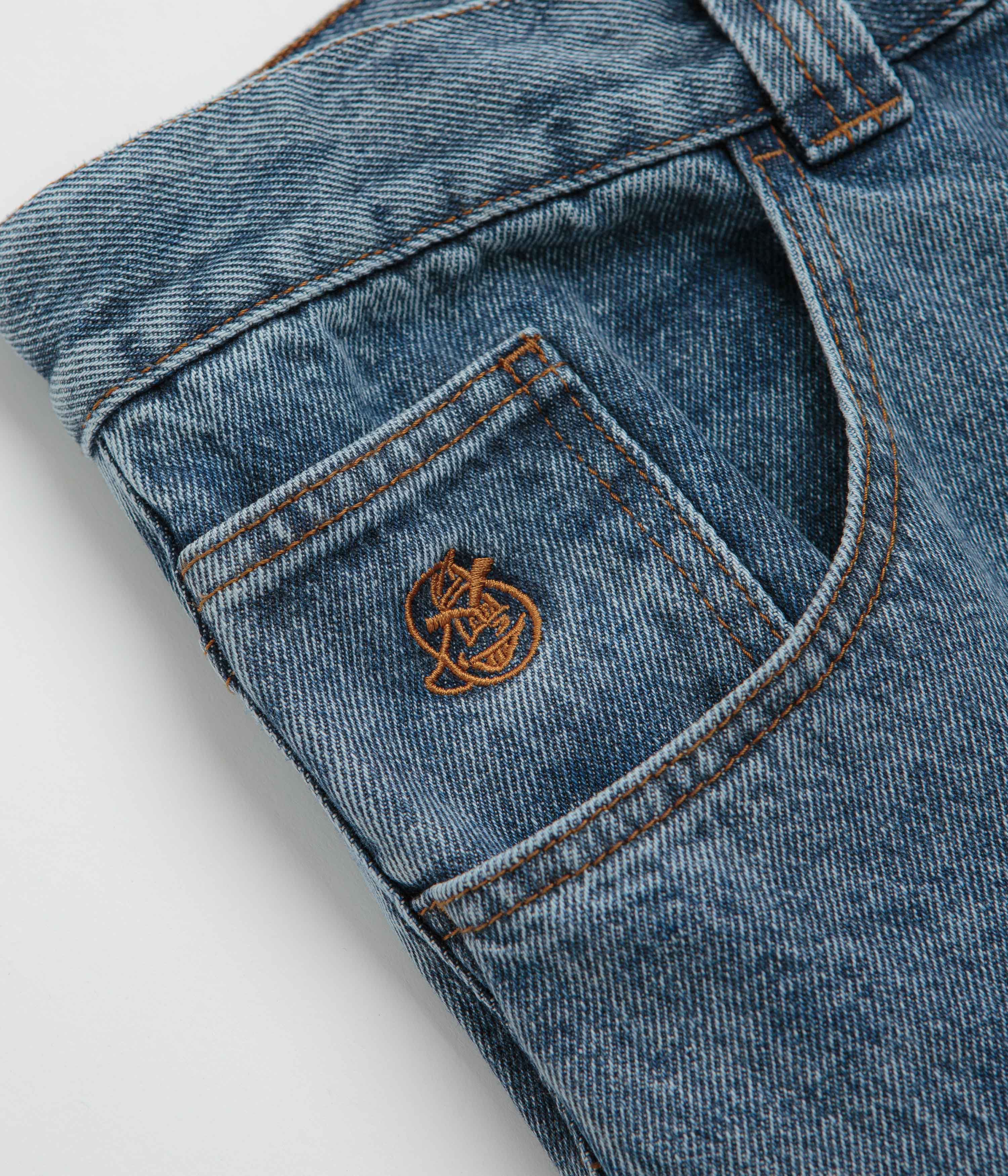 Polar 93 Jeans - Heavy Washed Blue - Image 7