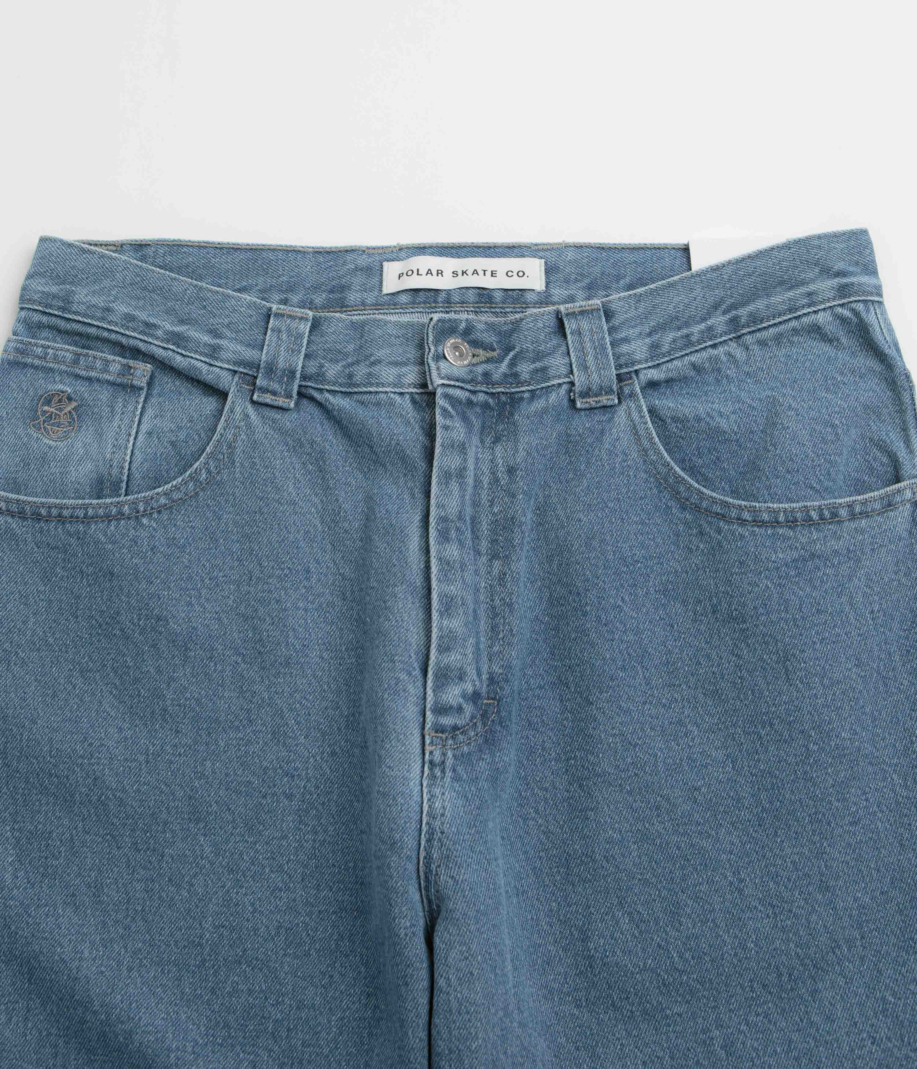 Polar 93 Jeans - Mid Blue - Image 4