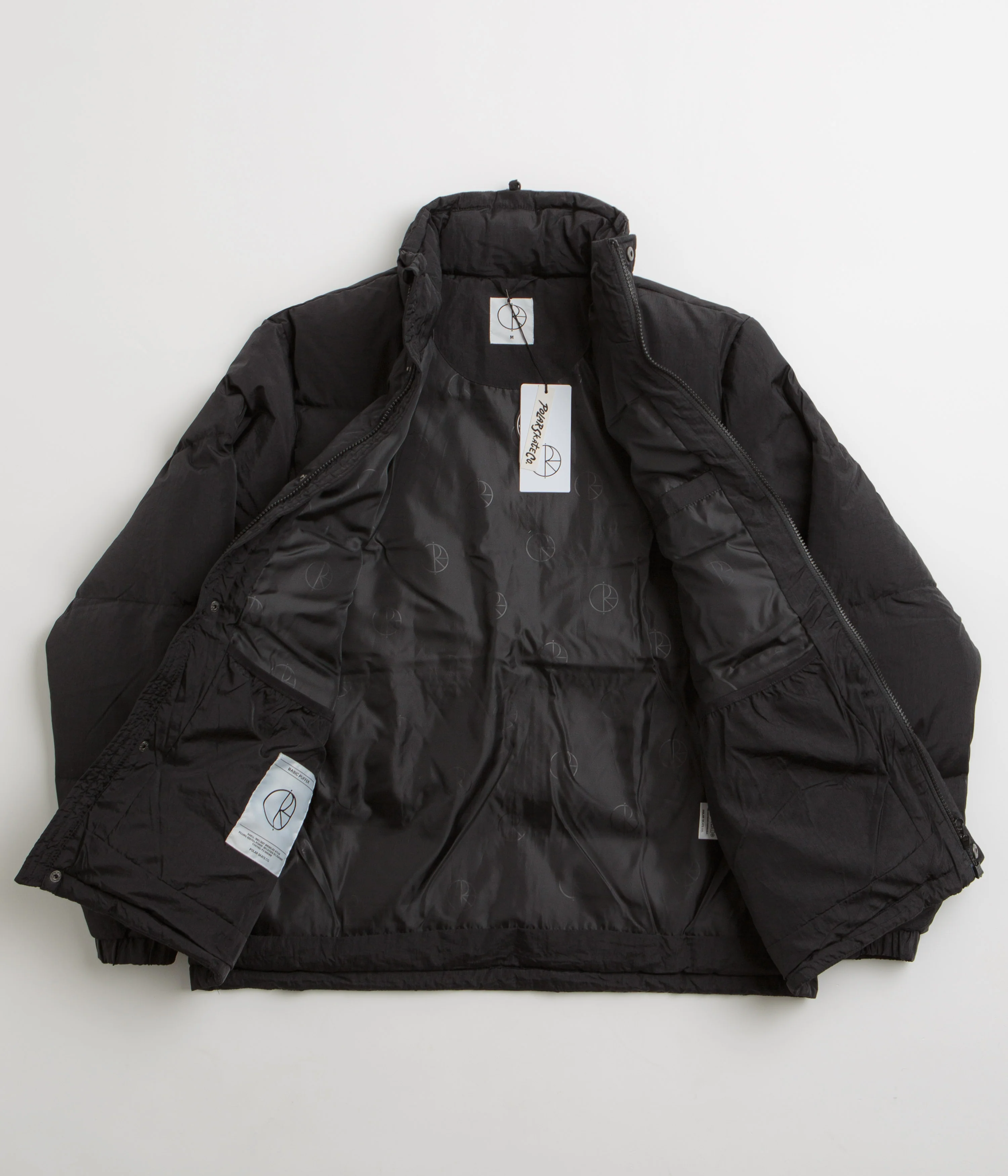 Polar Basic Puffer Jacket - Black - Image 2