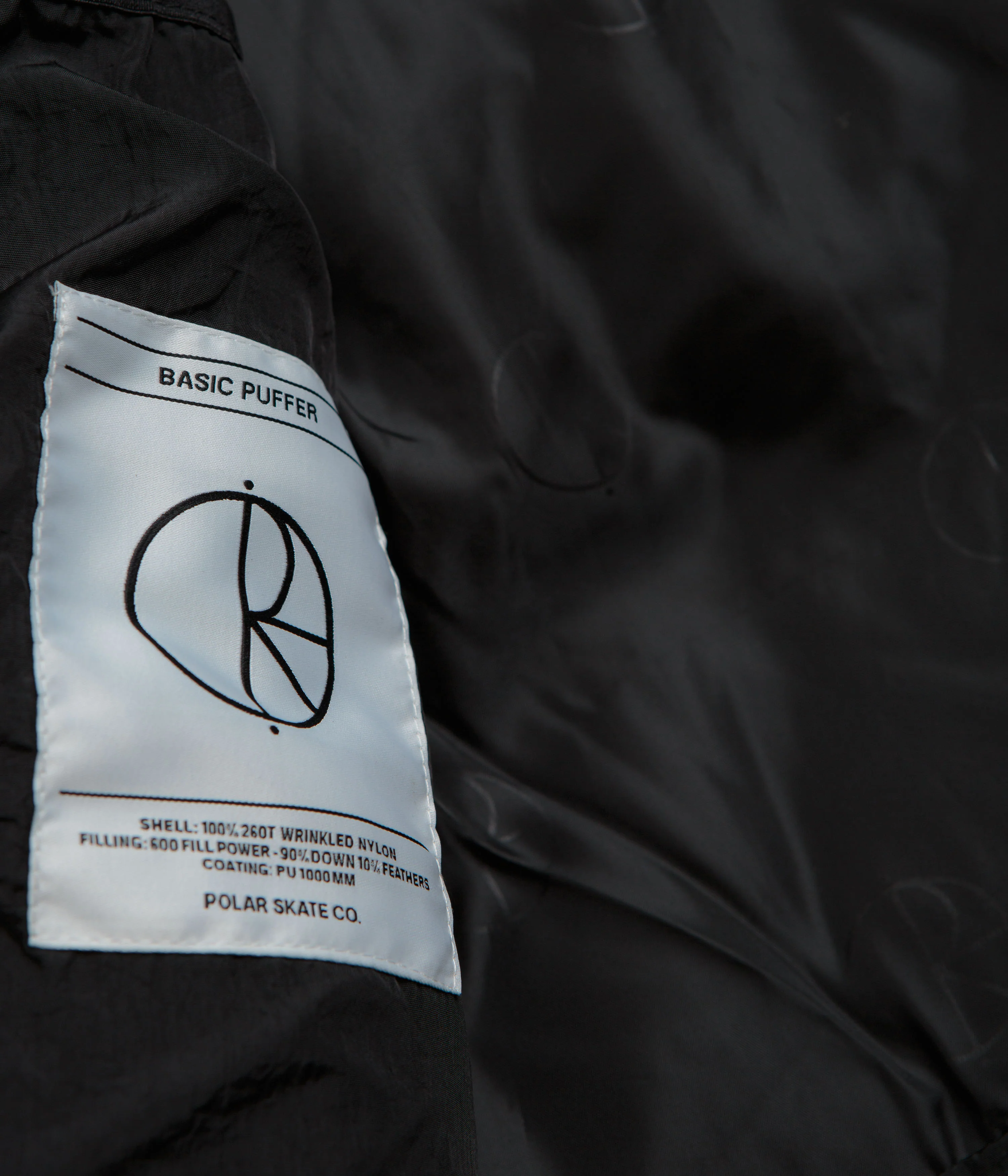 Polar Basic Puffer Jacket - Black - Image 7
