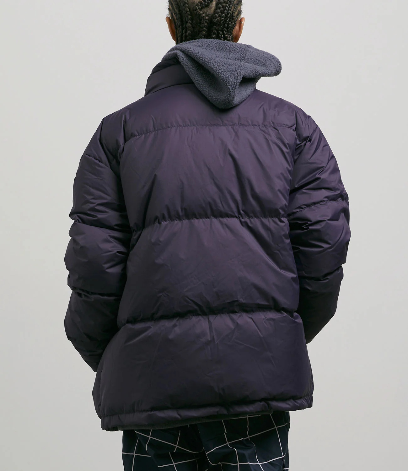 Polar Basic Puffer Jacket - Dark Violet - Image 2