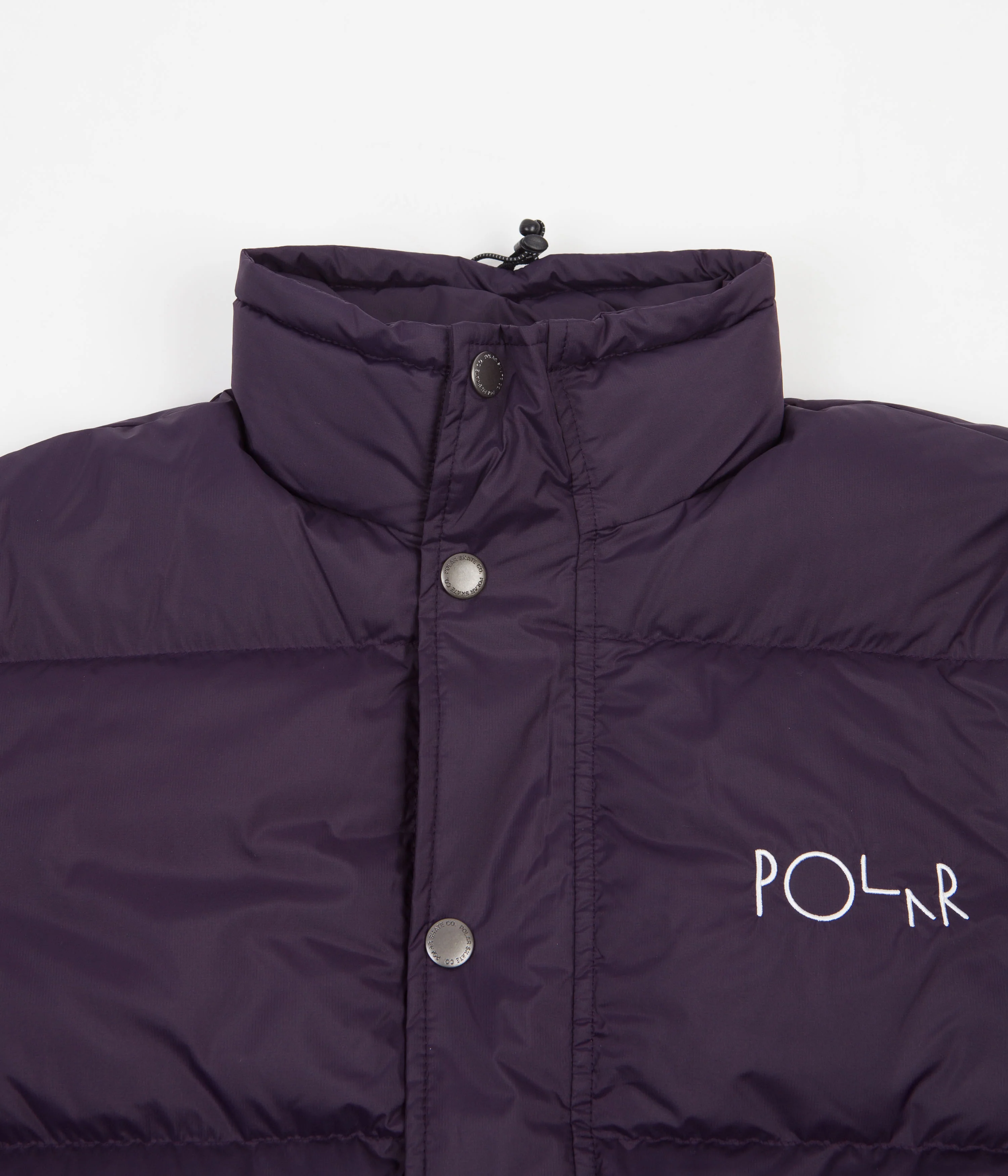 Polar Basic Puffer Jacket - Dark Violet - Image 6