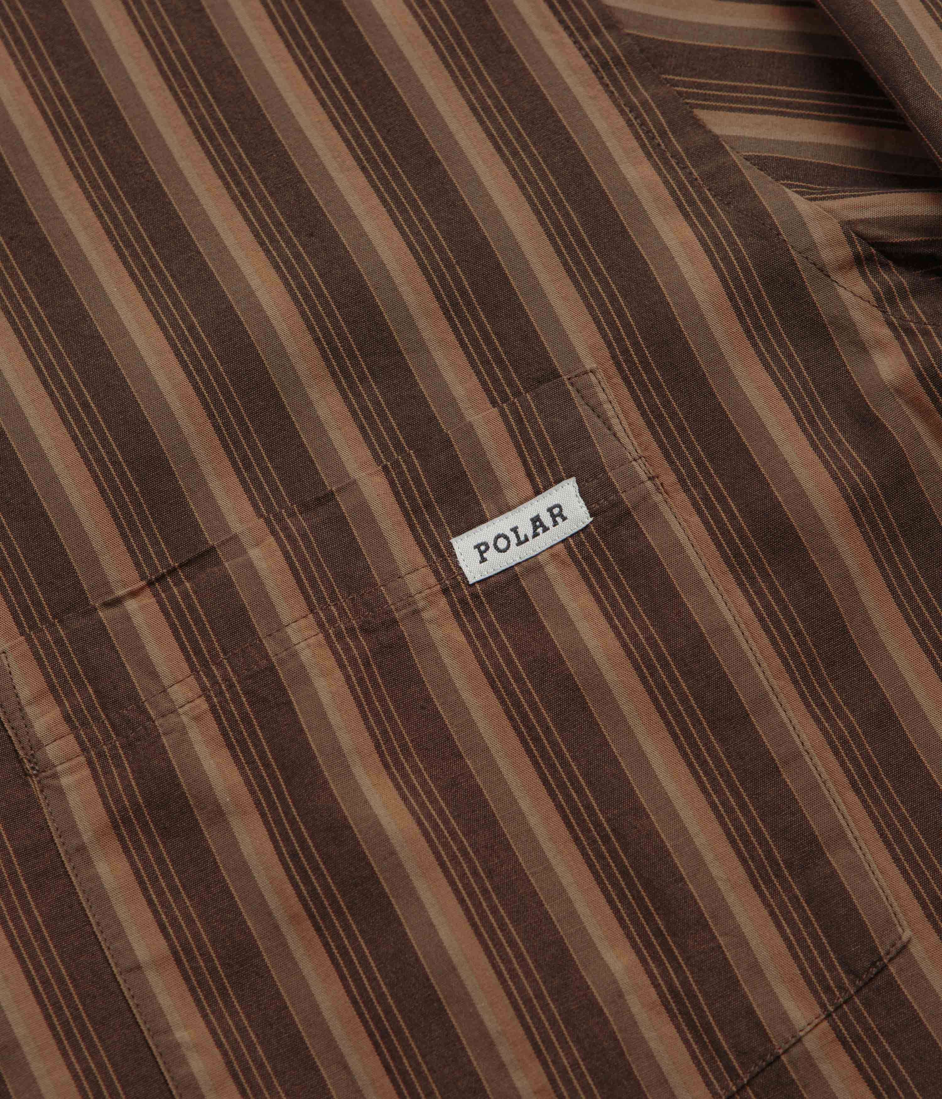Polar Ben Shirt - Brown Stripes - Image 4