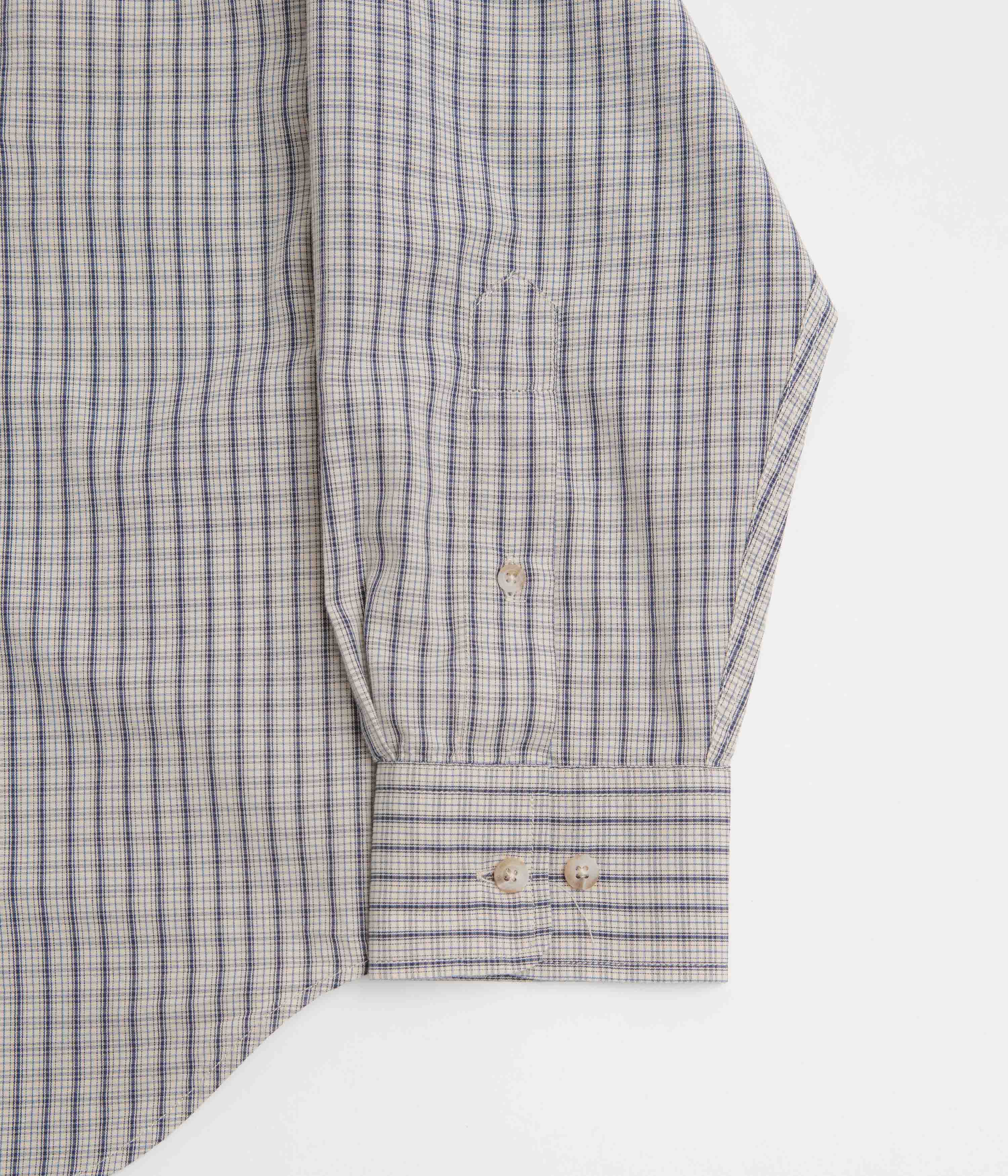 Polar Ben Shirt - Ivory Check - Image 4