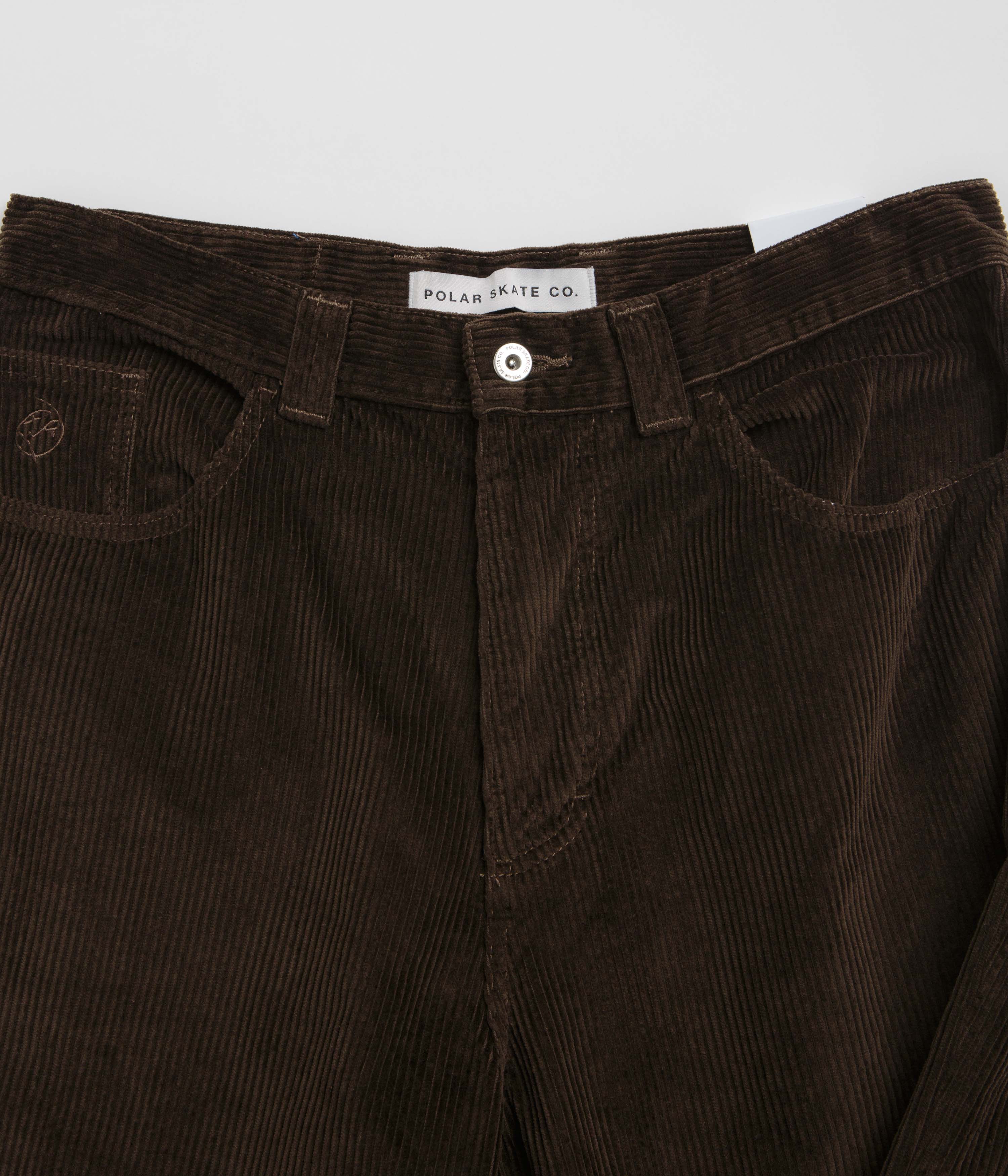 Polar Big Boy Cord Pants - Chocolate - Image 5