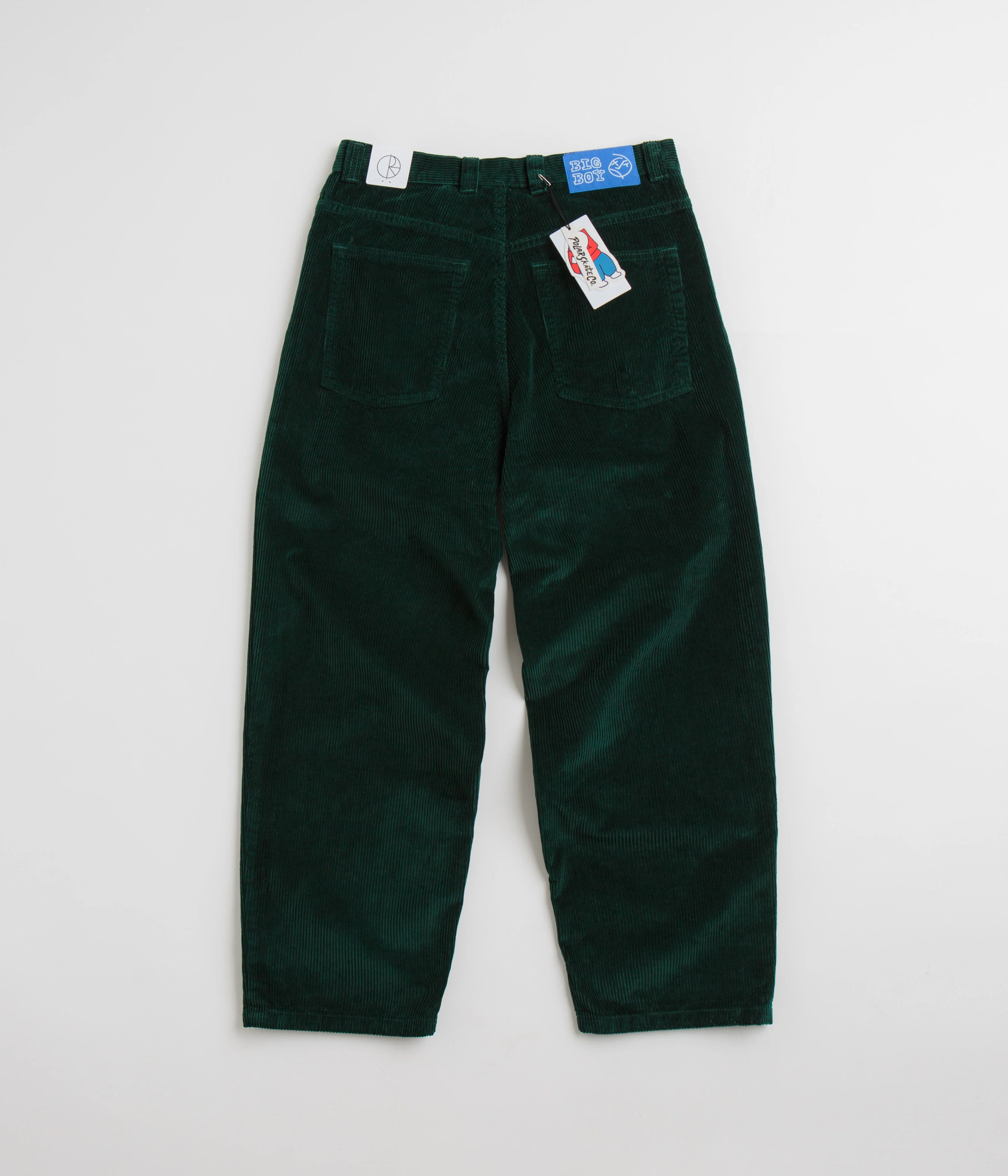 Polar Big Boy Cord Pants - Dark Emerald - Image 3