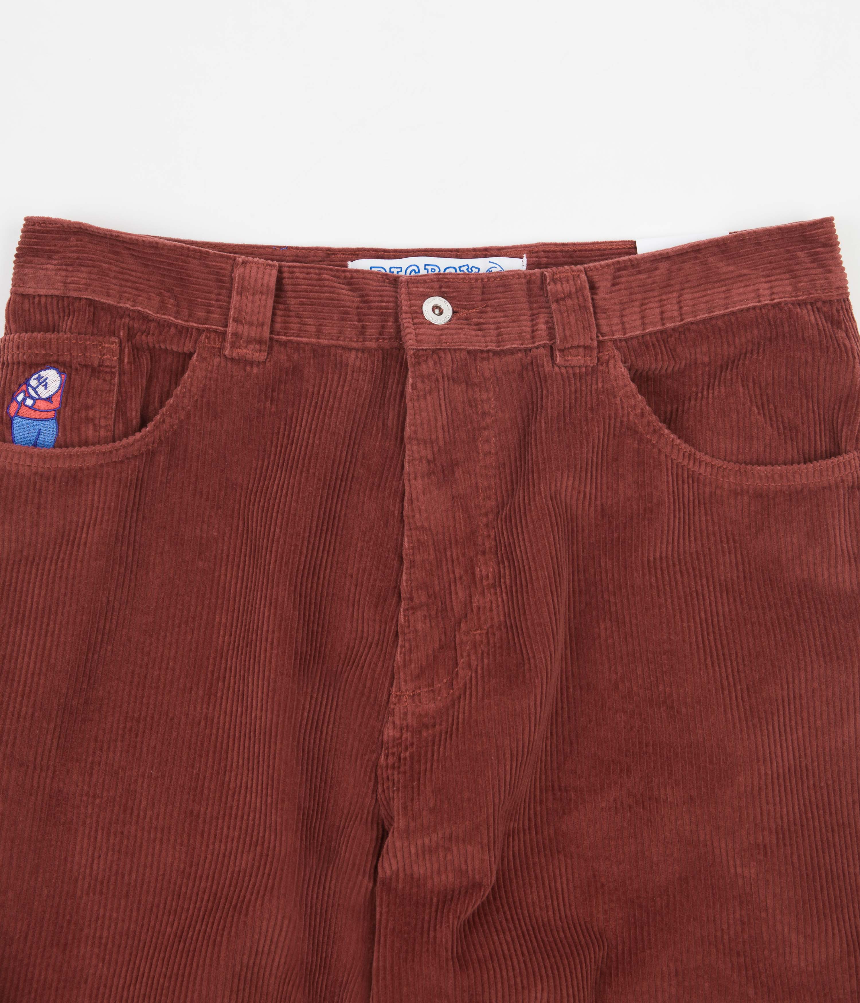 Polar Big Boy Cord Pants - Rust - Image 4