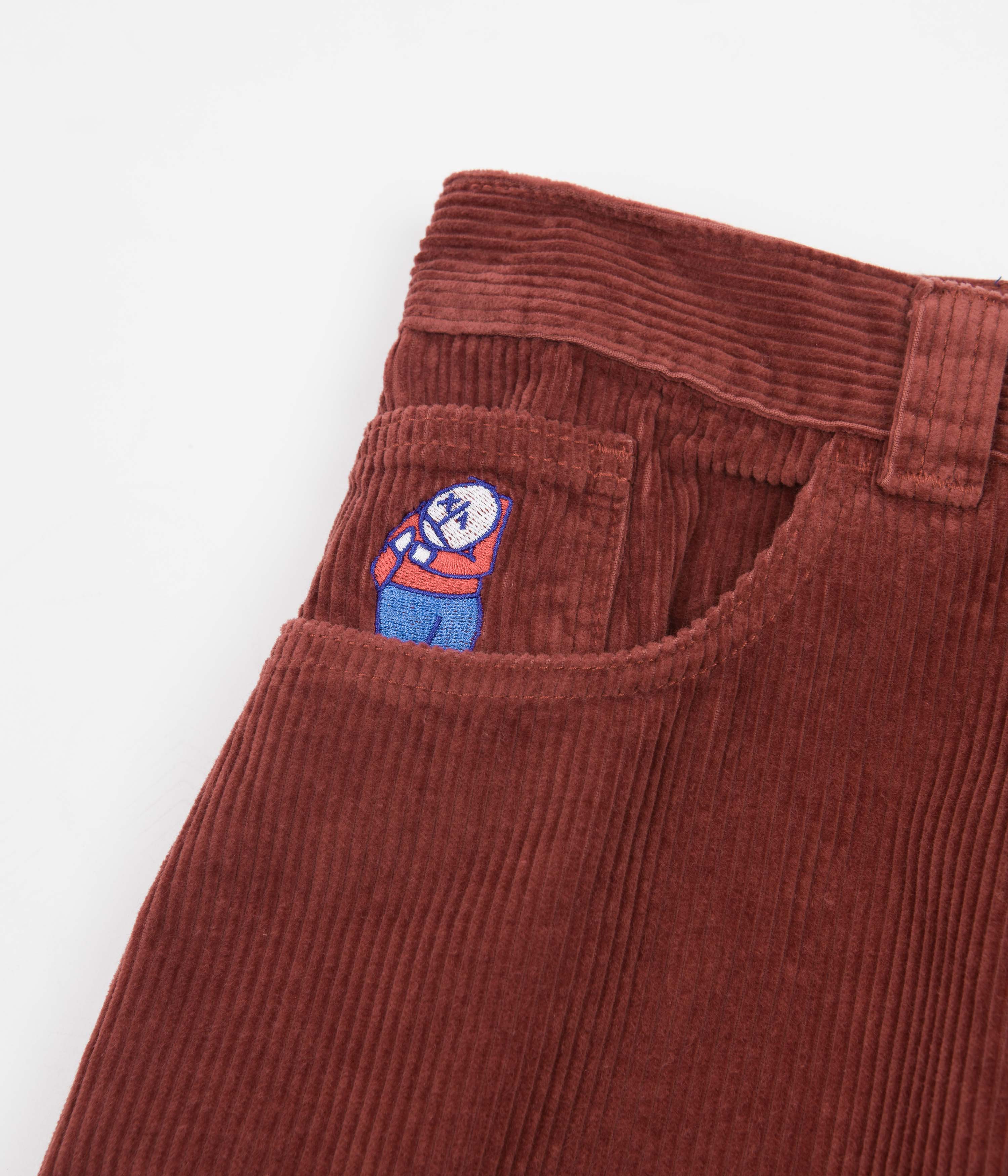 Polar Big Boy Cord Pants - Rust - Image 5