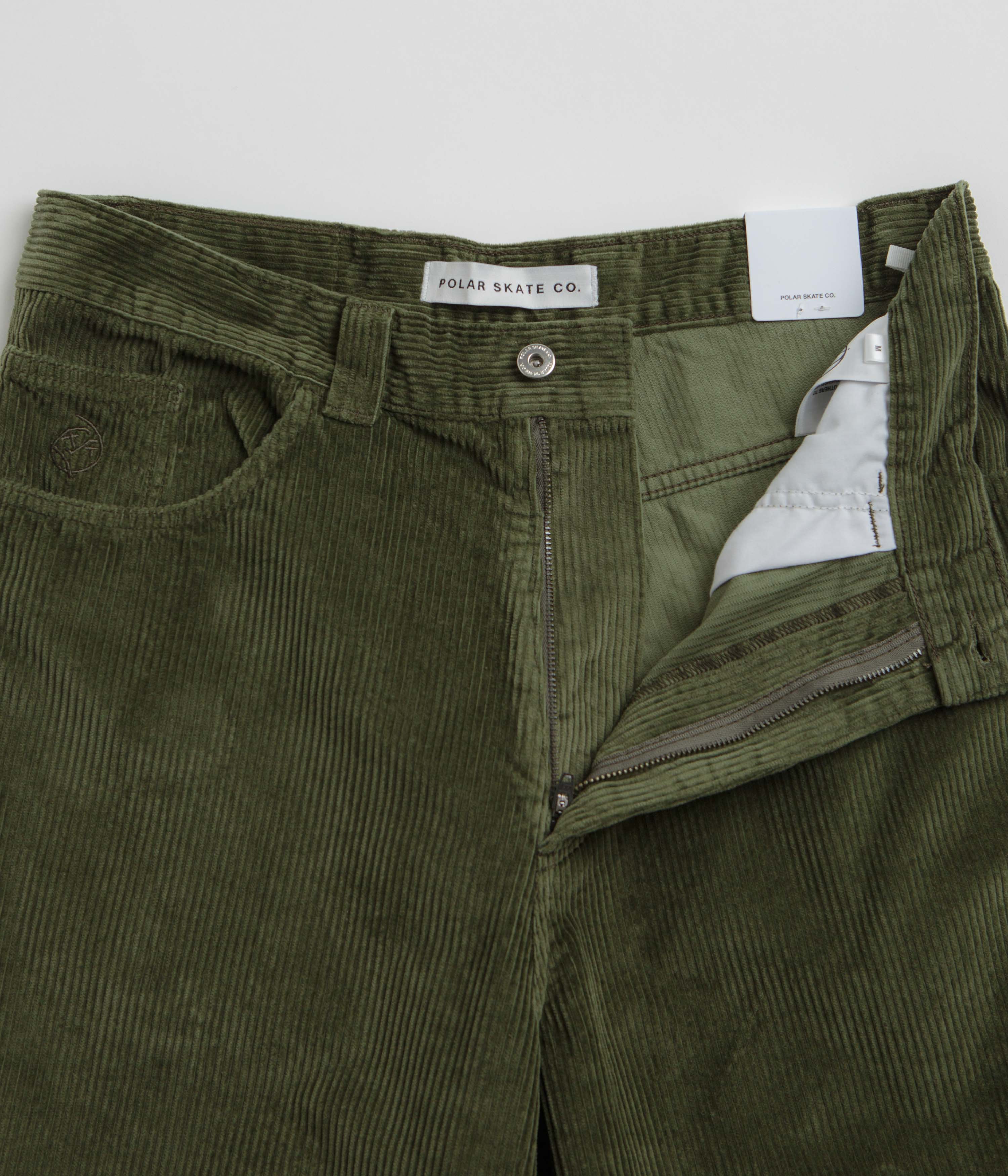 Polar Big Boy Cord Pants - Uniform Green - Image 6
