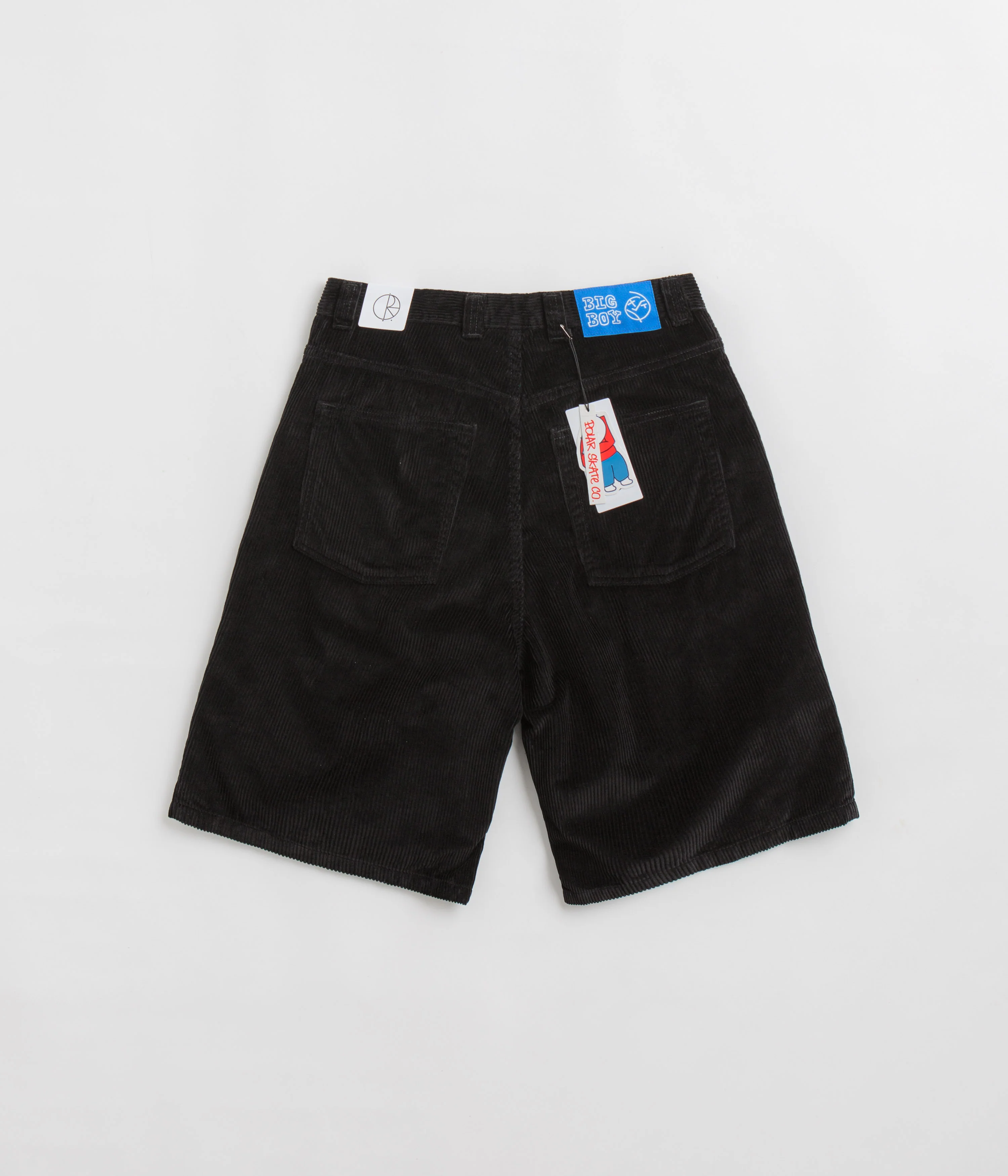 Polar Big Boy Cord Shorts - Black - Image 3