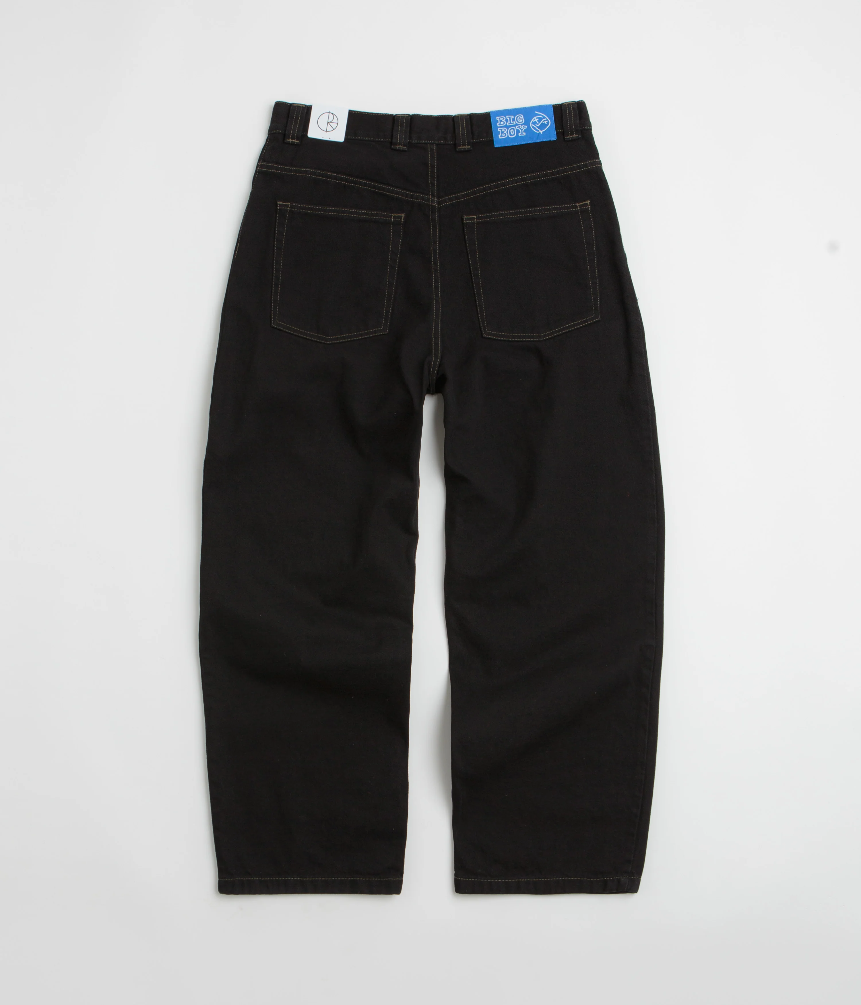Polar Big Boy Jeans - Black / Dark Olive - Image 3