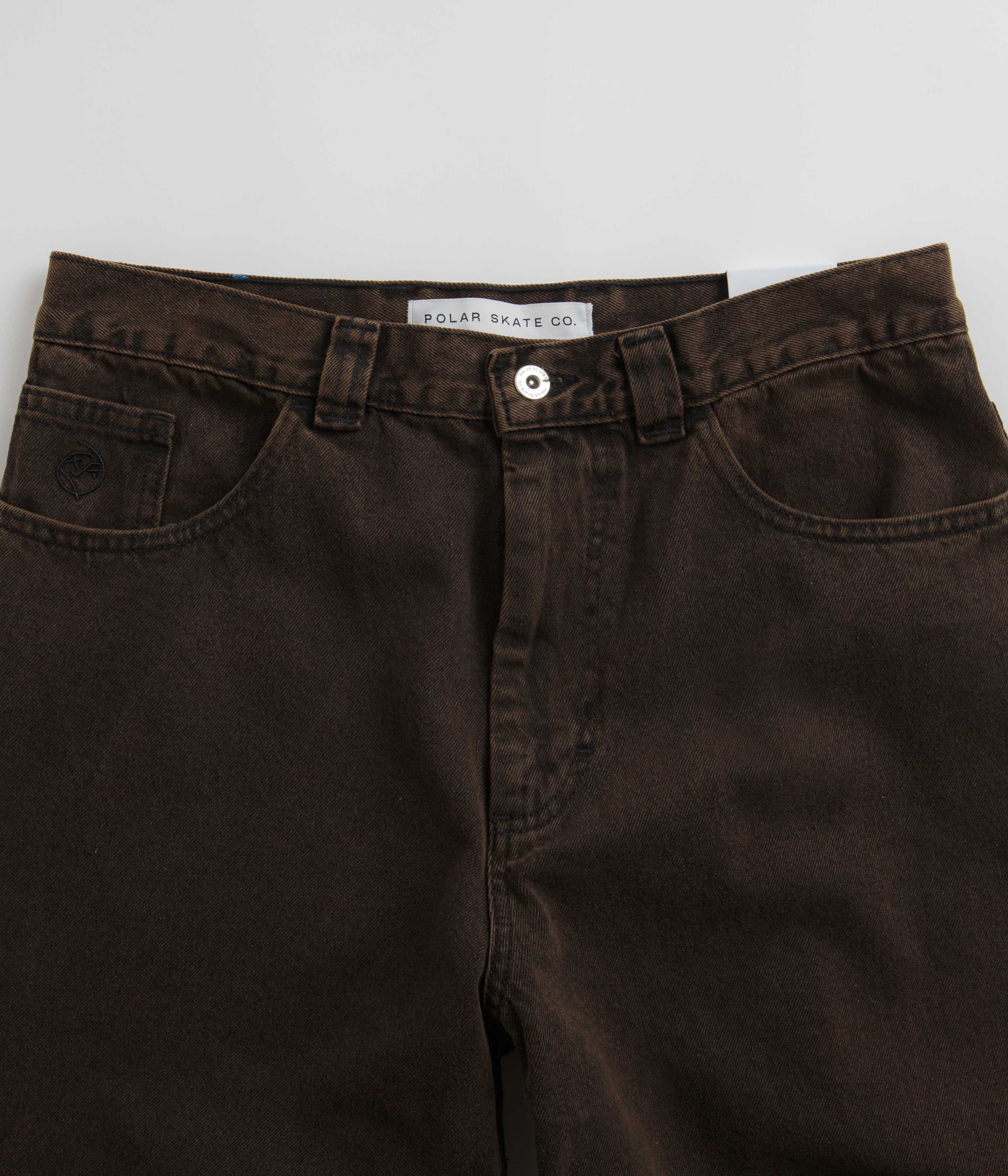 Polar Big Boy Jeans - Brown Black - Image 4