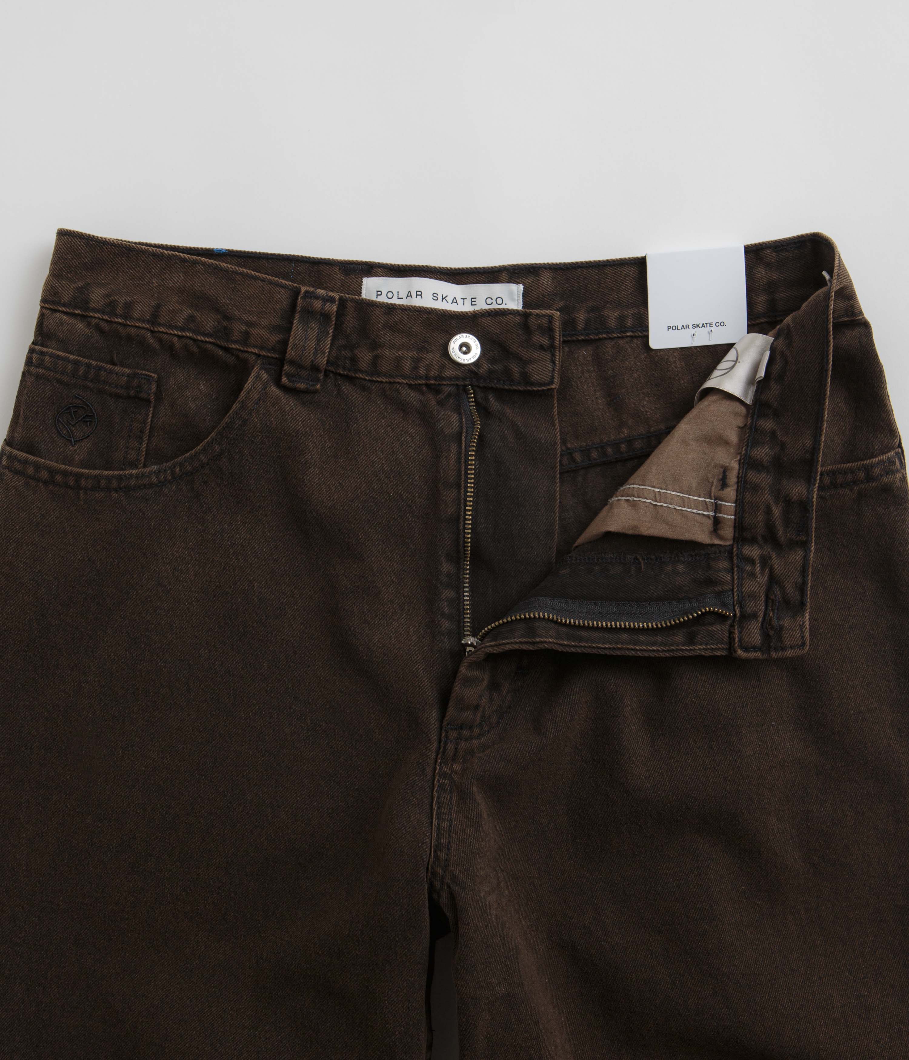 Polar Big Boy Jeans - Brown Black - Image 5