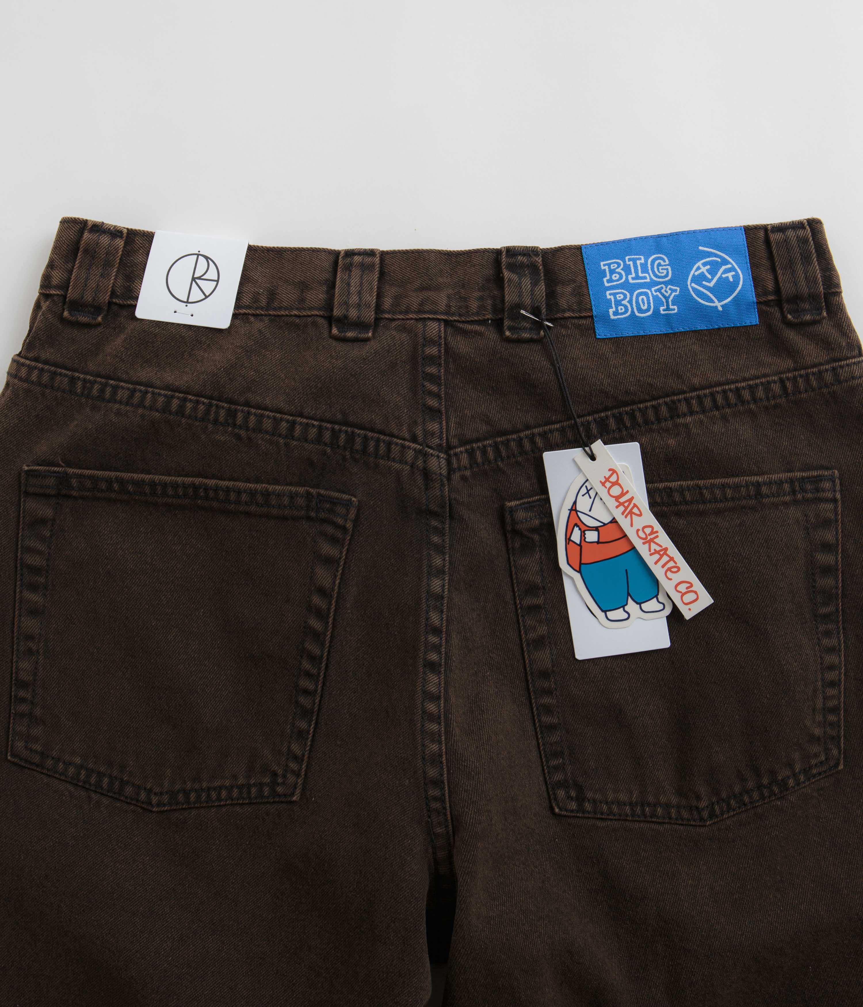 Polar Big Boy Jeans - Brown Black - Image 6