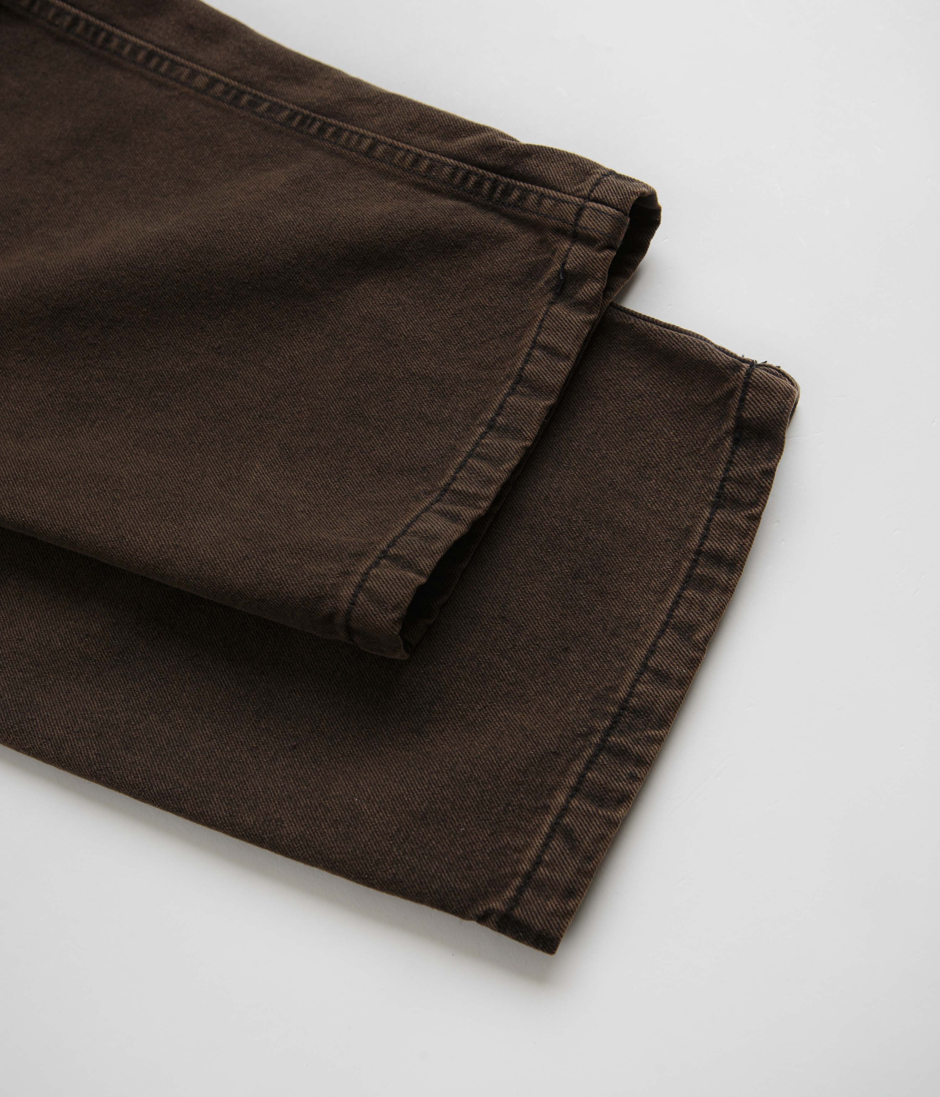 Polar Big Boy Jeans - Brown Black - Image 8