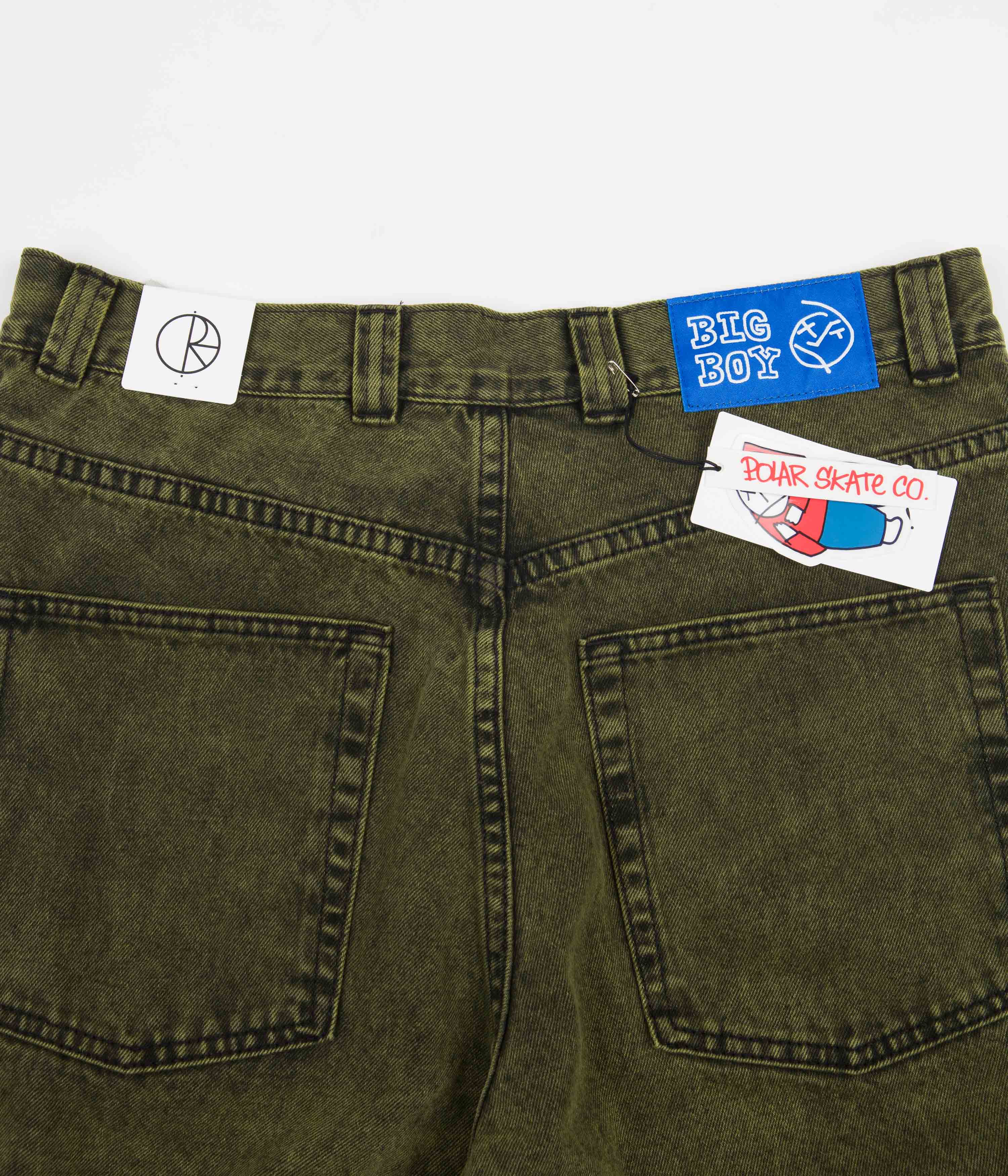 Polar Big Boy Jeans - Green Black - Image 7