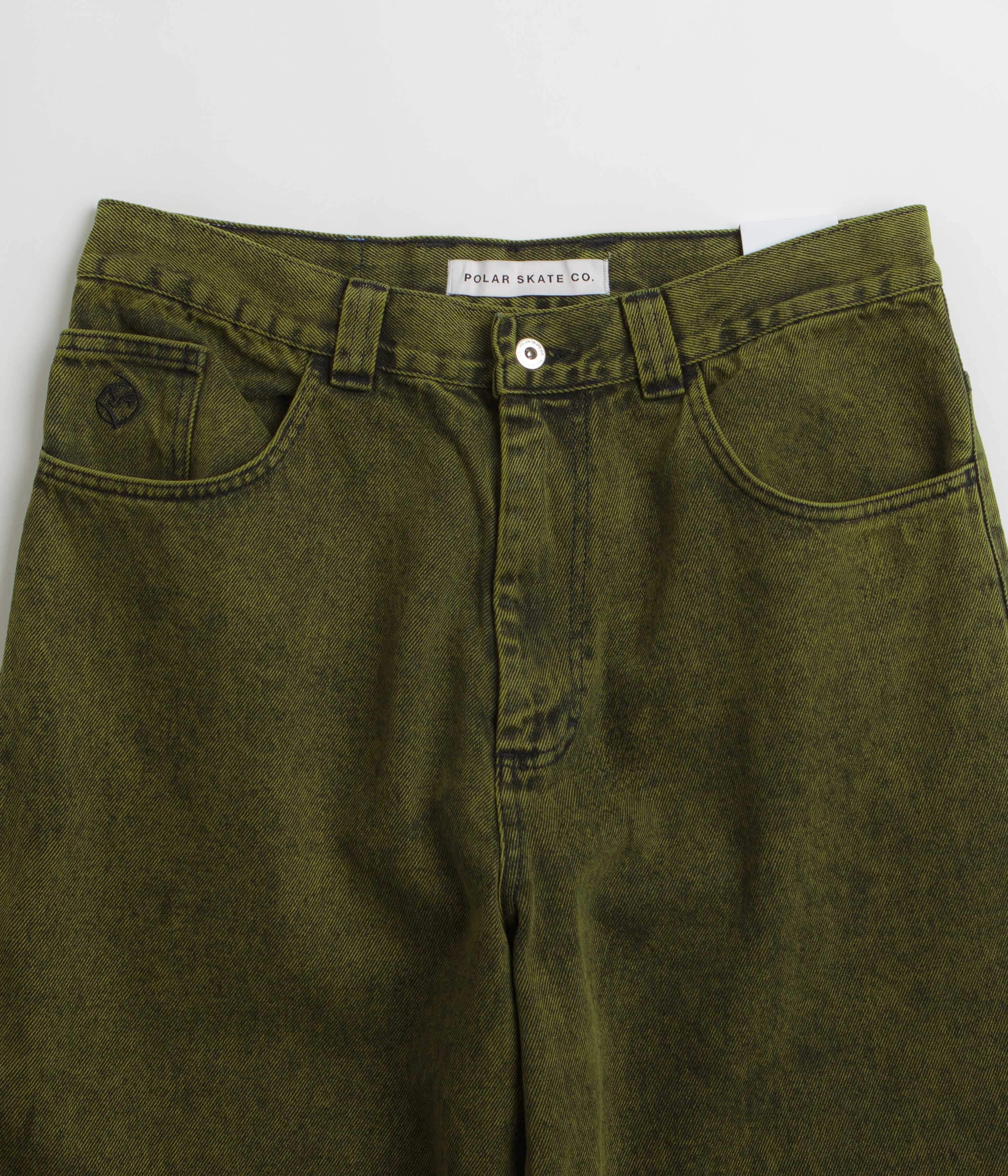 Polar Big Boy Jeans - Green / Black / Black - Image 4