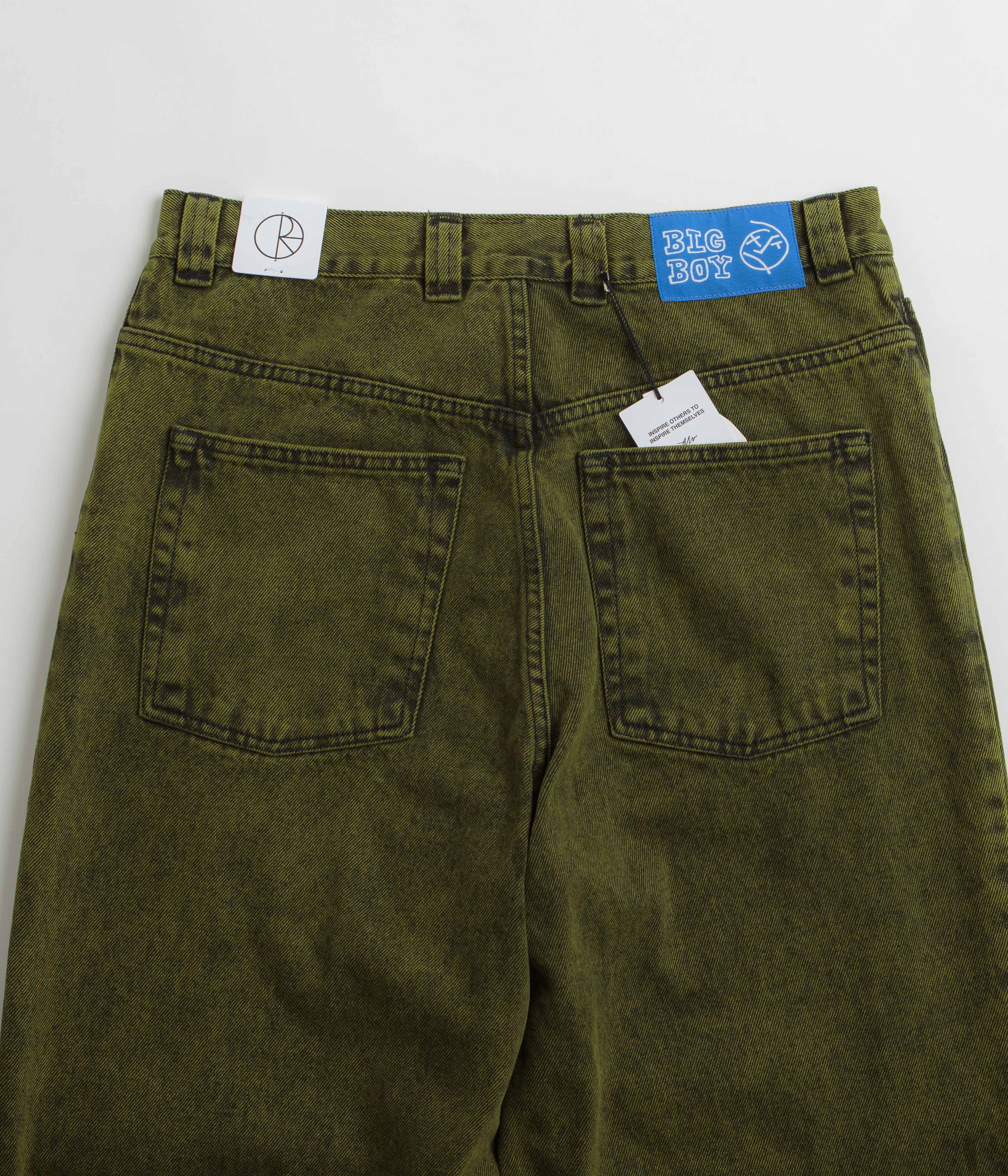 Polar Big Boy Jeans - Green / Black / Black - Image 6