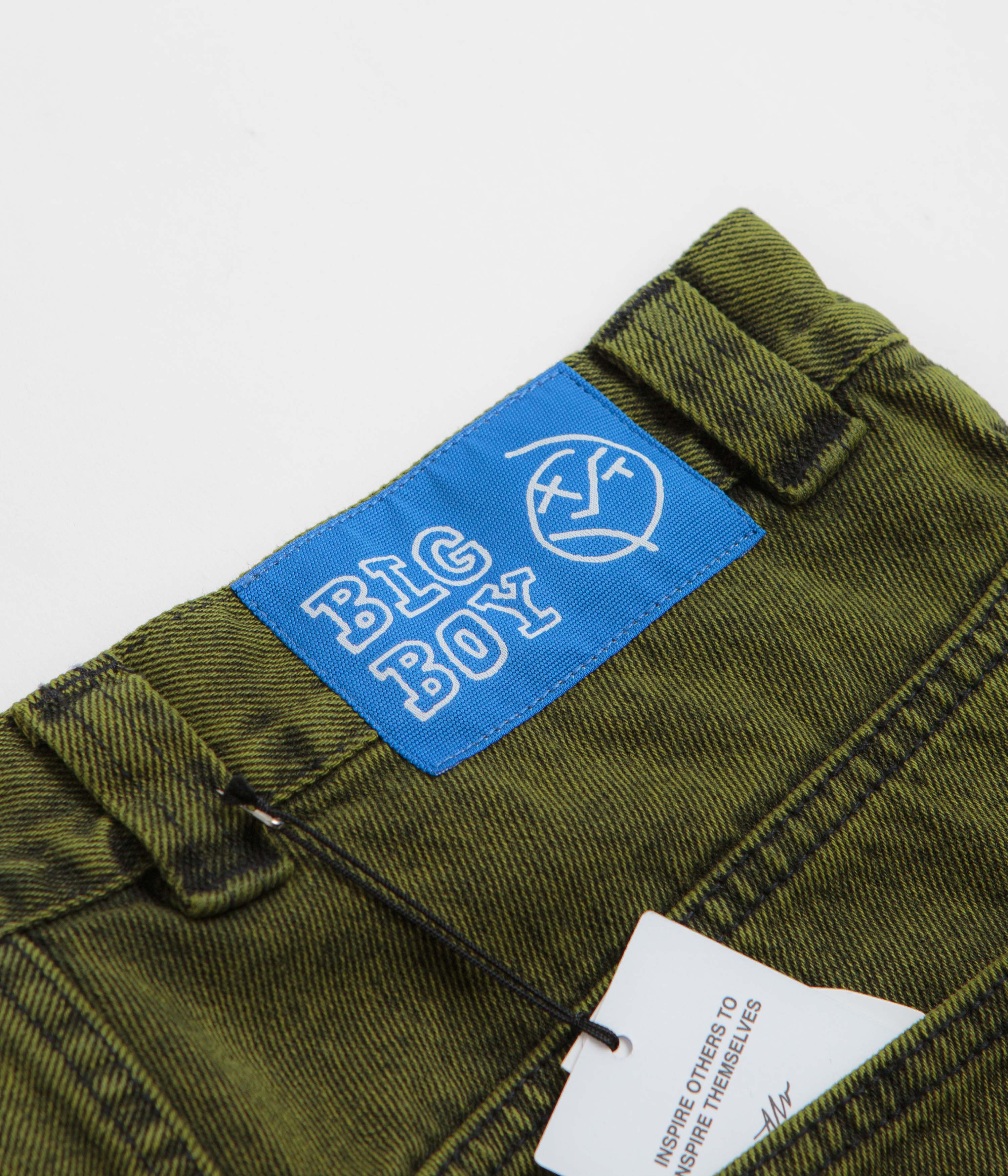 Polar Big Boy Jeans - Green / Black / Black - Image 8