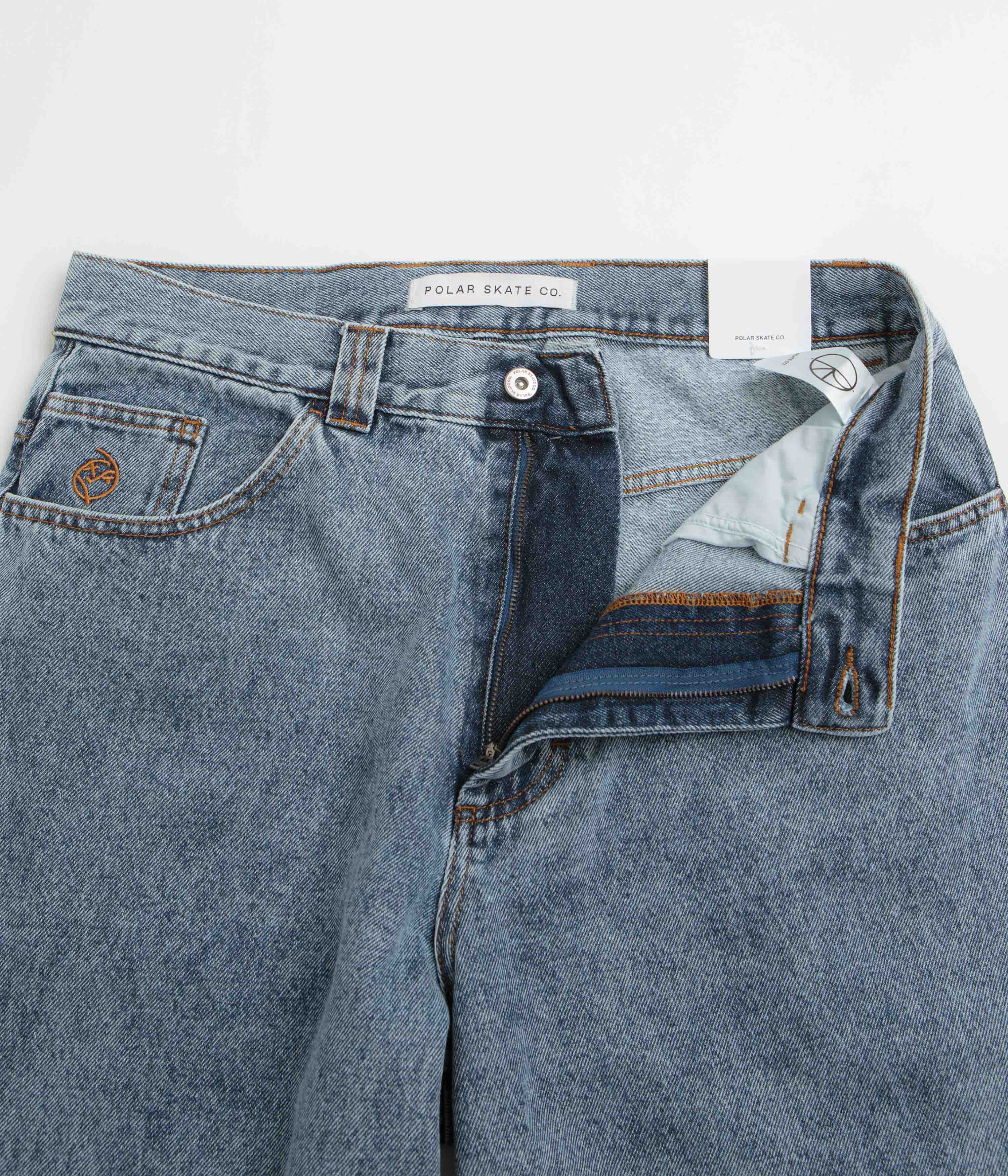 Polar Big Boy Jeans - Heavy Washed Blue - Image 7