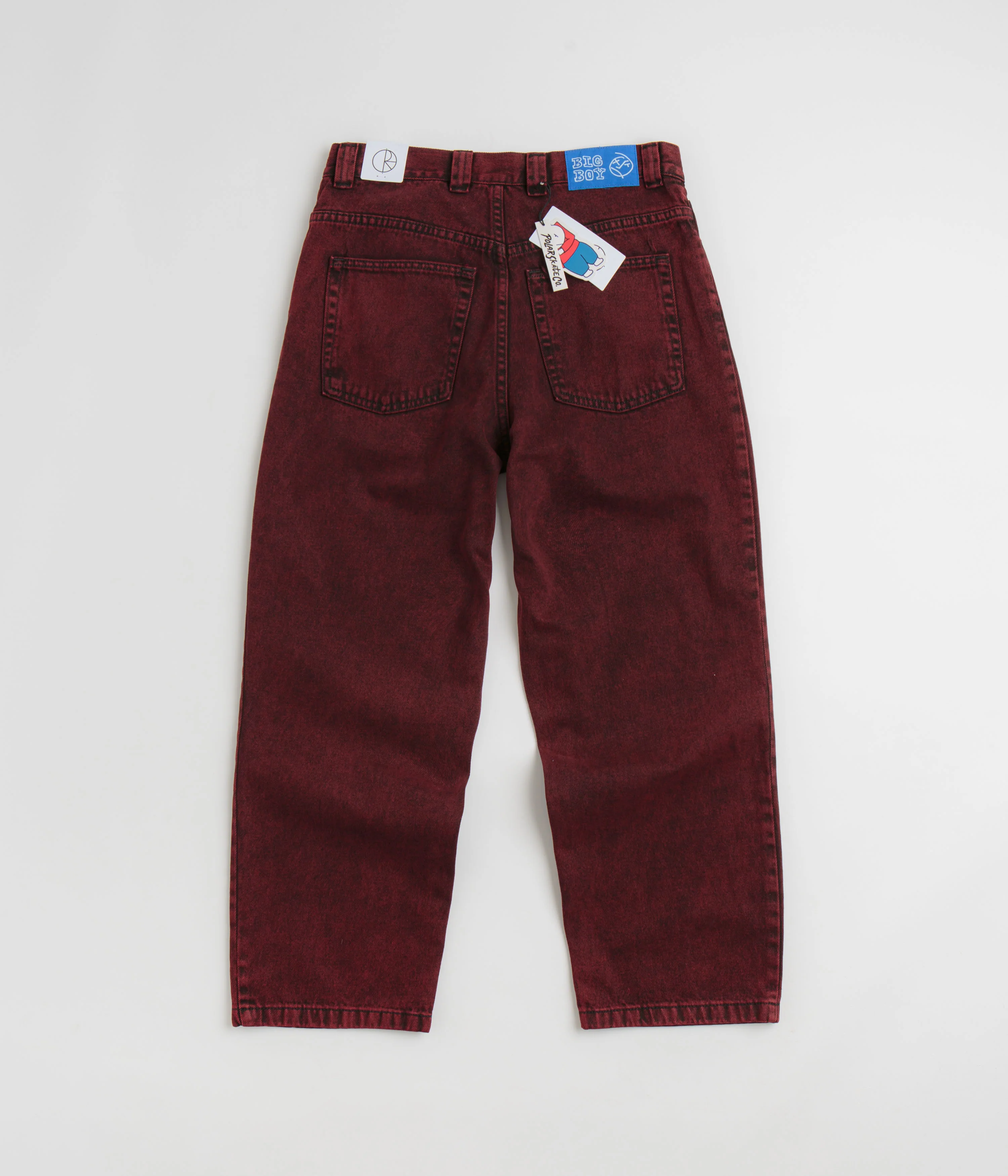 Polar Big Boy Jeans - Red Black / Blue - Image 3