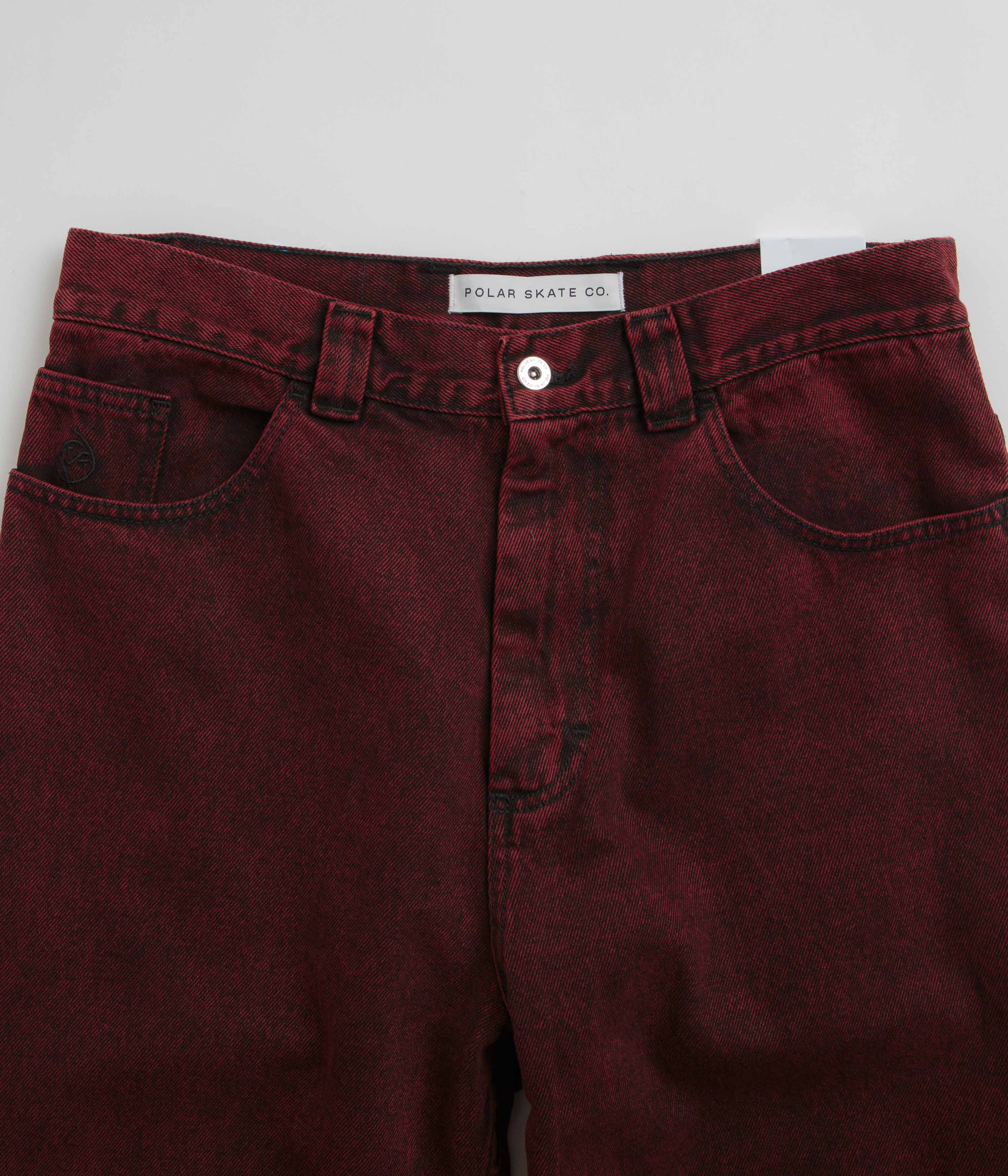 Polar Big Boy Jeans - Red Black / Blue - Image 4