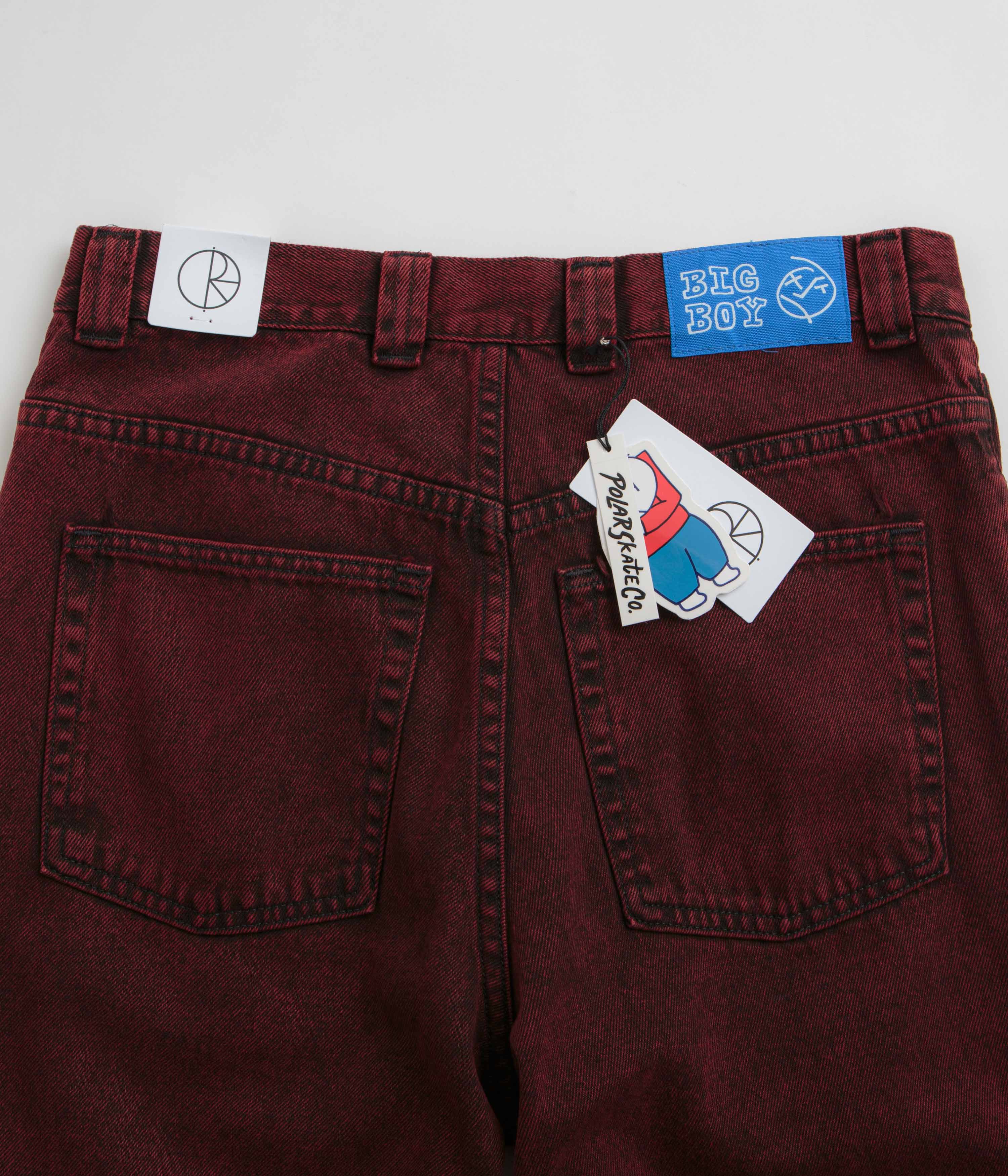 Polar Big Boy Jeans - Red Black / Blue - Image 6
