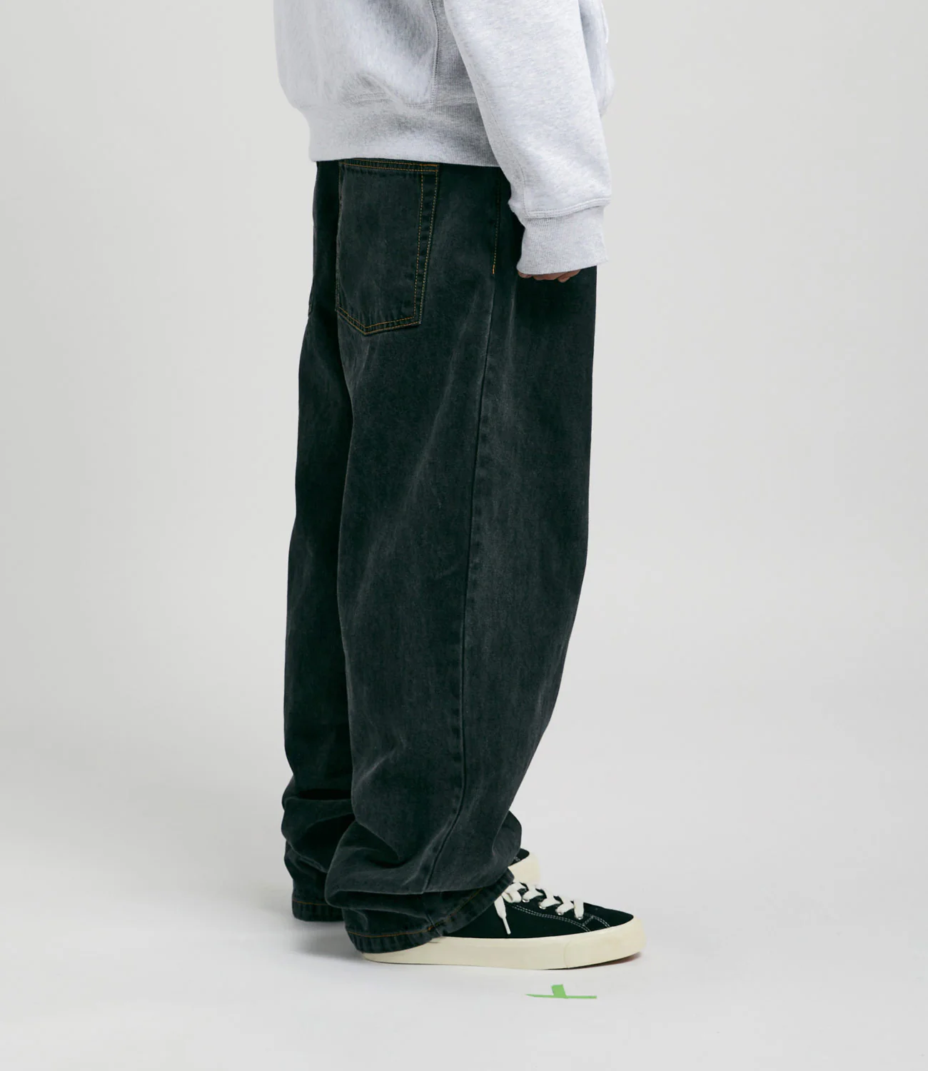 Polar Big Boy Jeans - Washed Black - Image 2