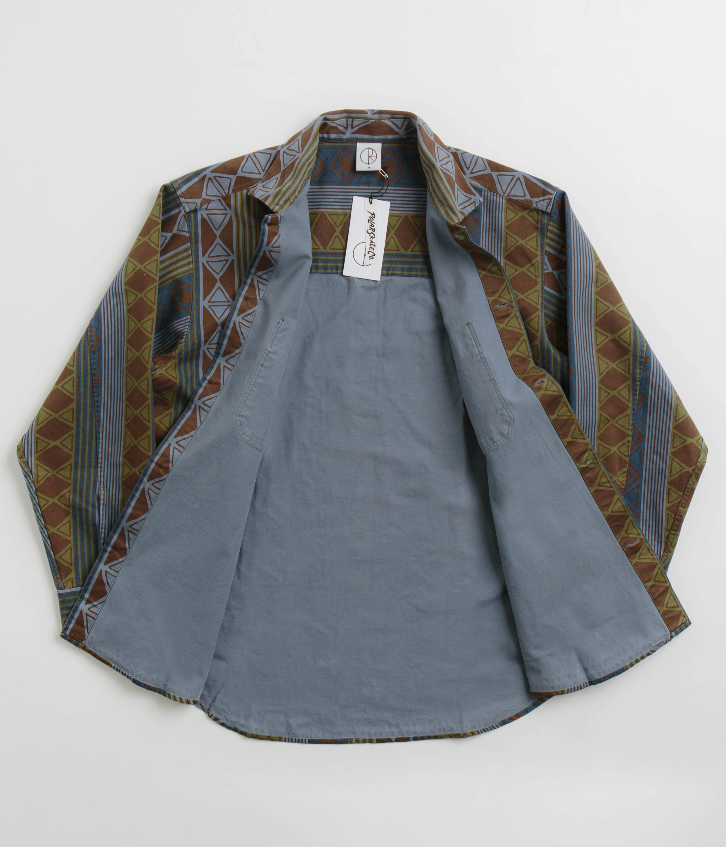 Polar Big Boy Overshirt - Blue Green Mix - Image 2