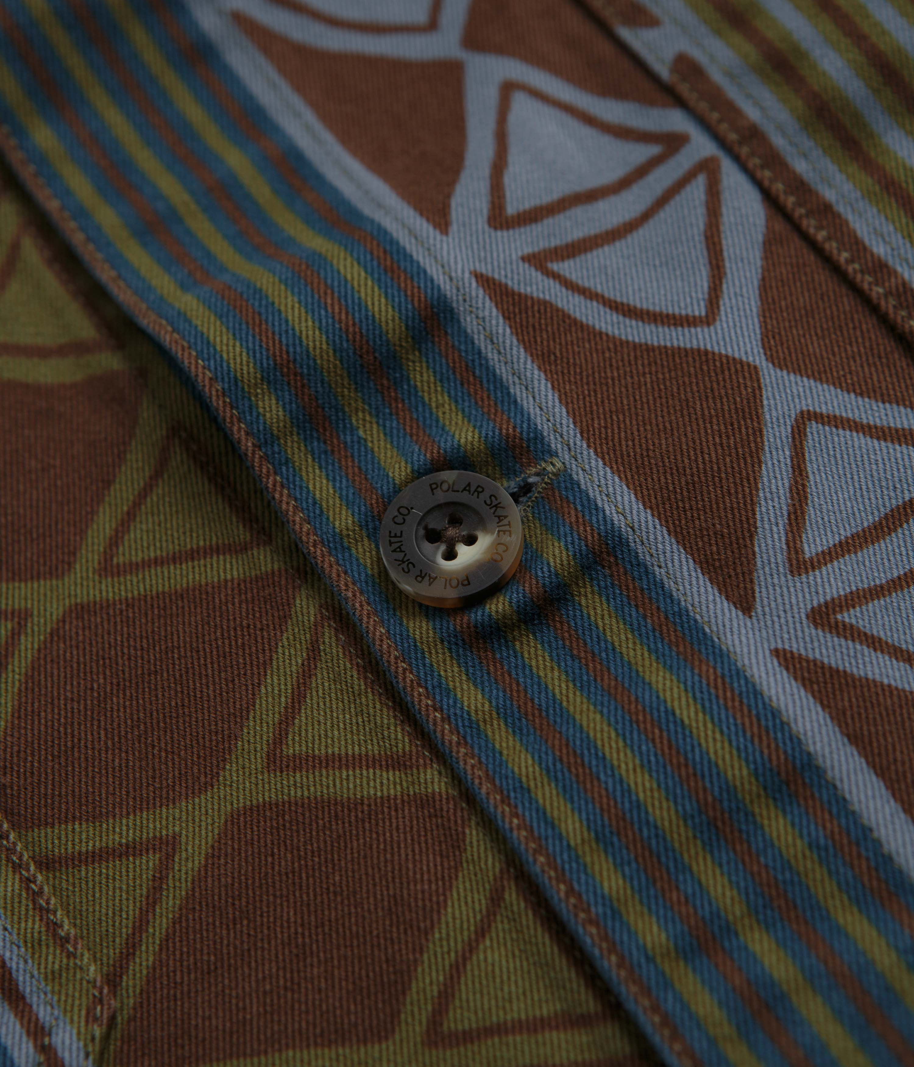 Polar Big Boy Overshirt - Blue Green Mix - Image 5