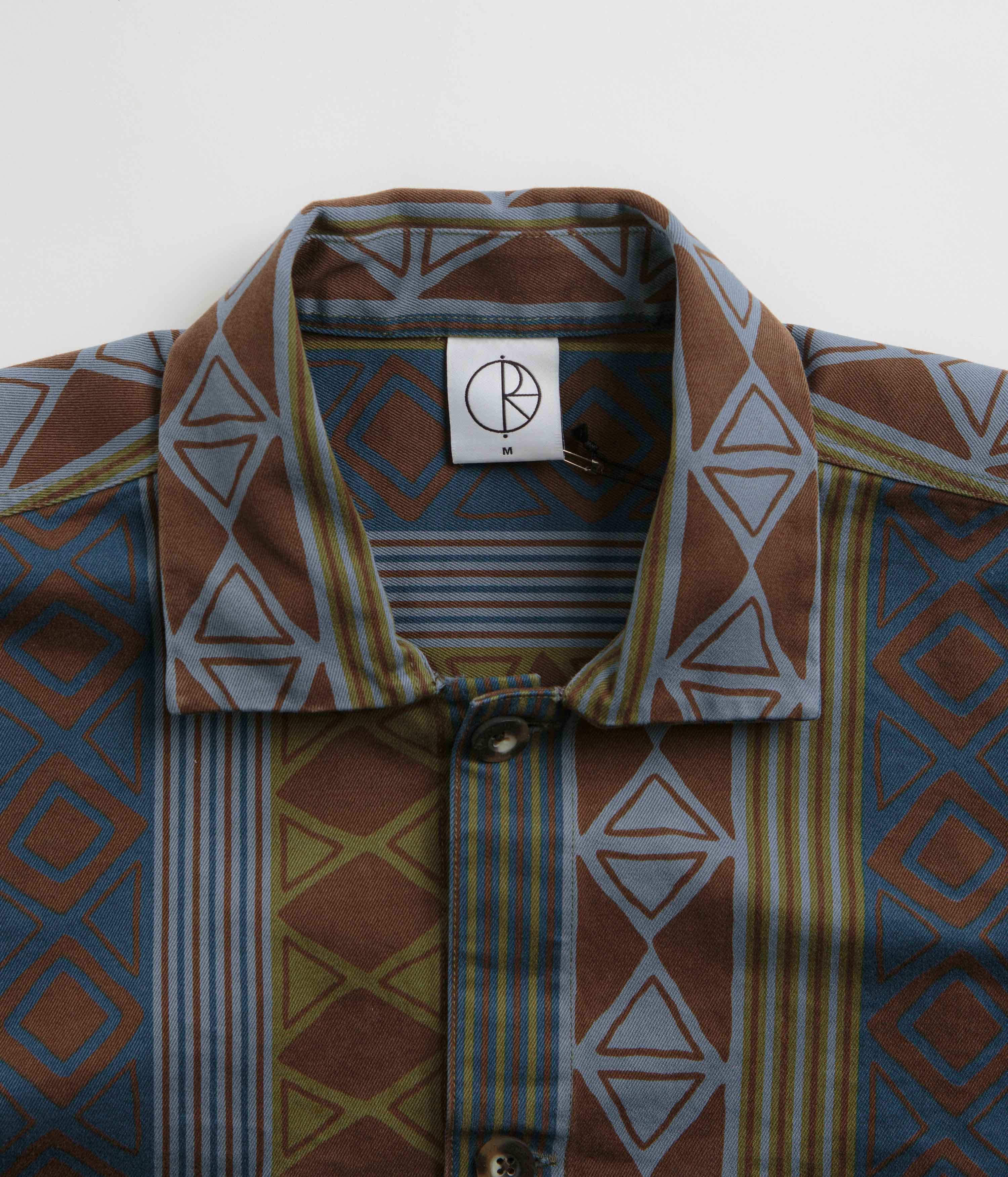 Polar Big Boy Overshirt - Blue Green Mix - Image 6