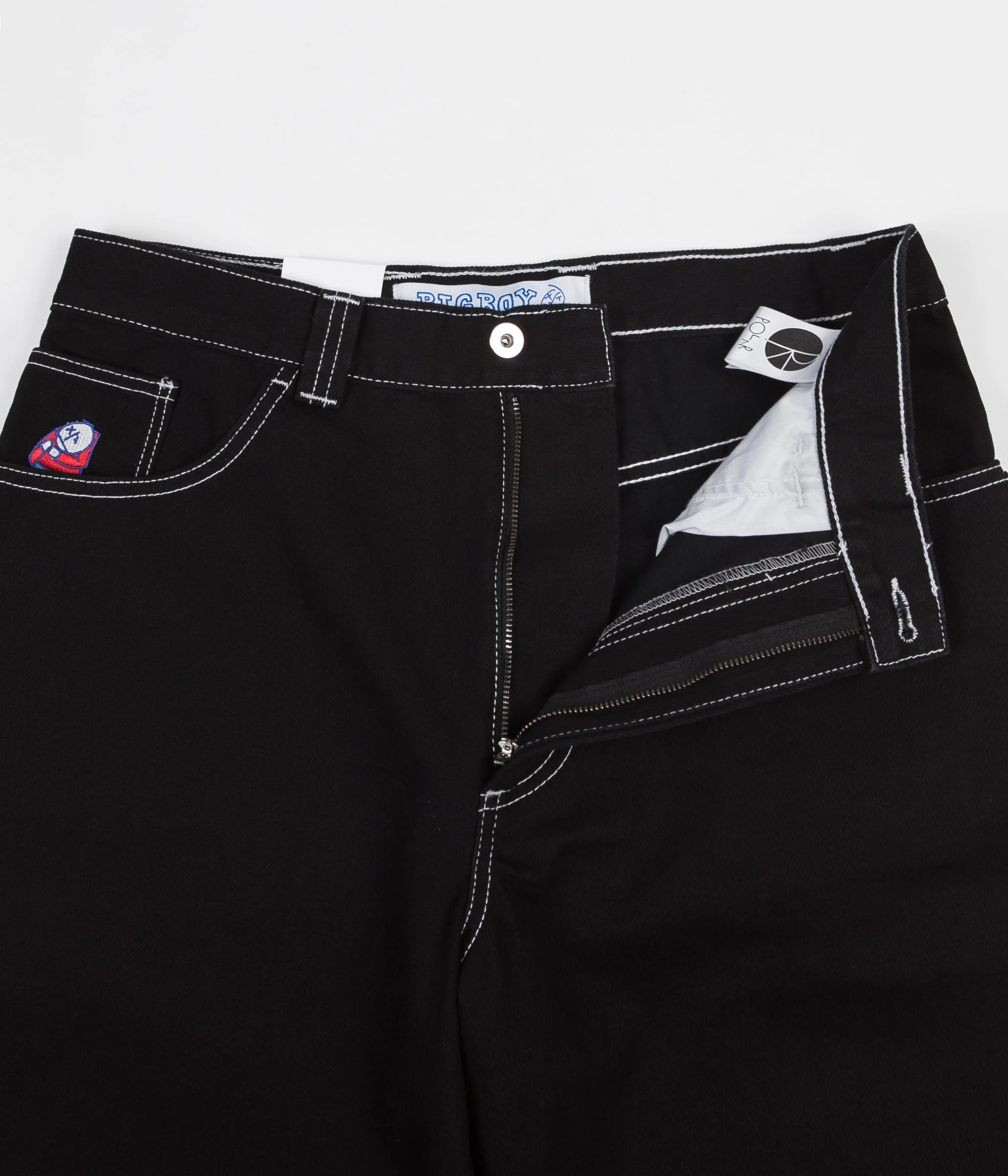 Polar Big Boy Shorts - Pitch Black - Image 4
