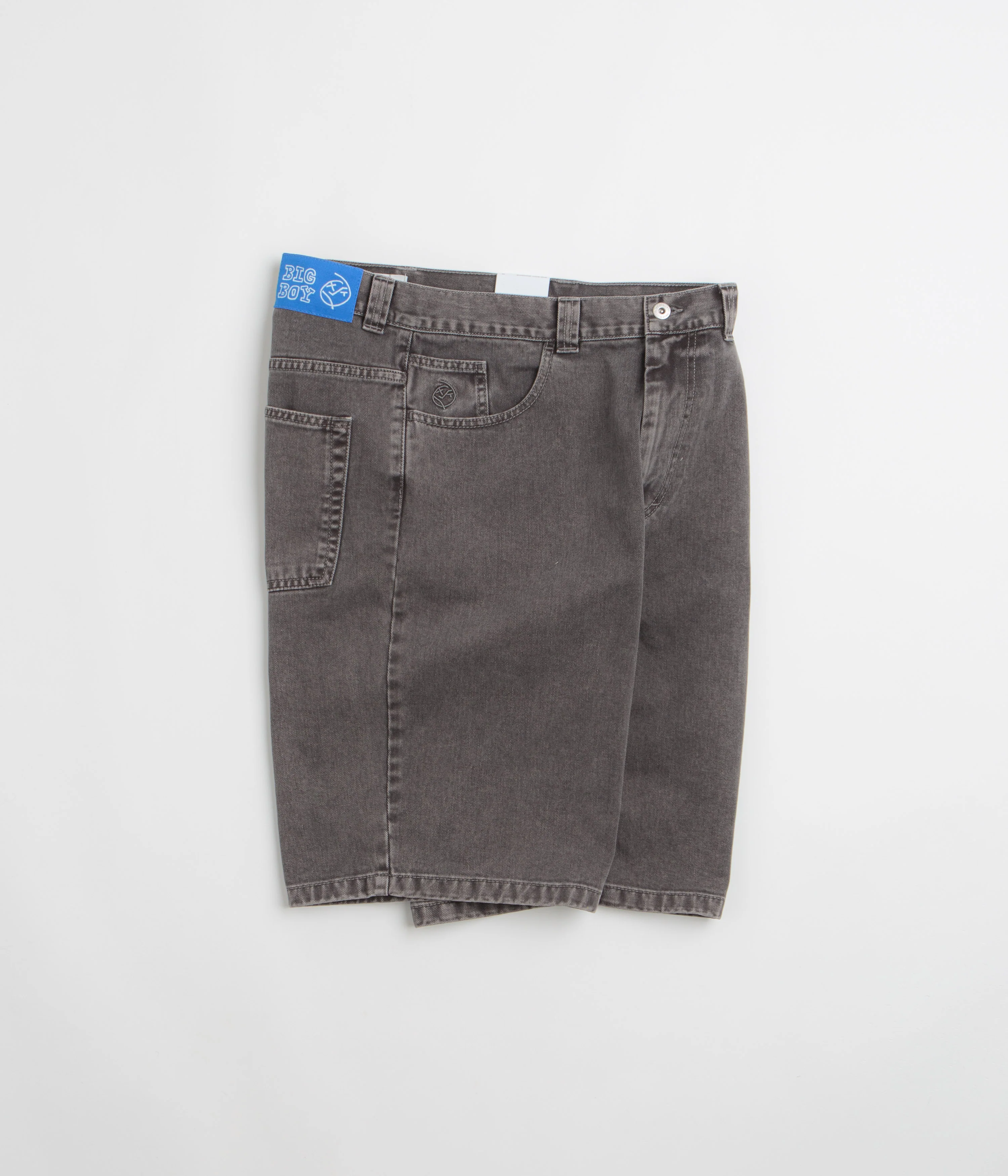 Polar Big Boy Shorts - Washed Grey - Image 2