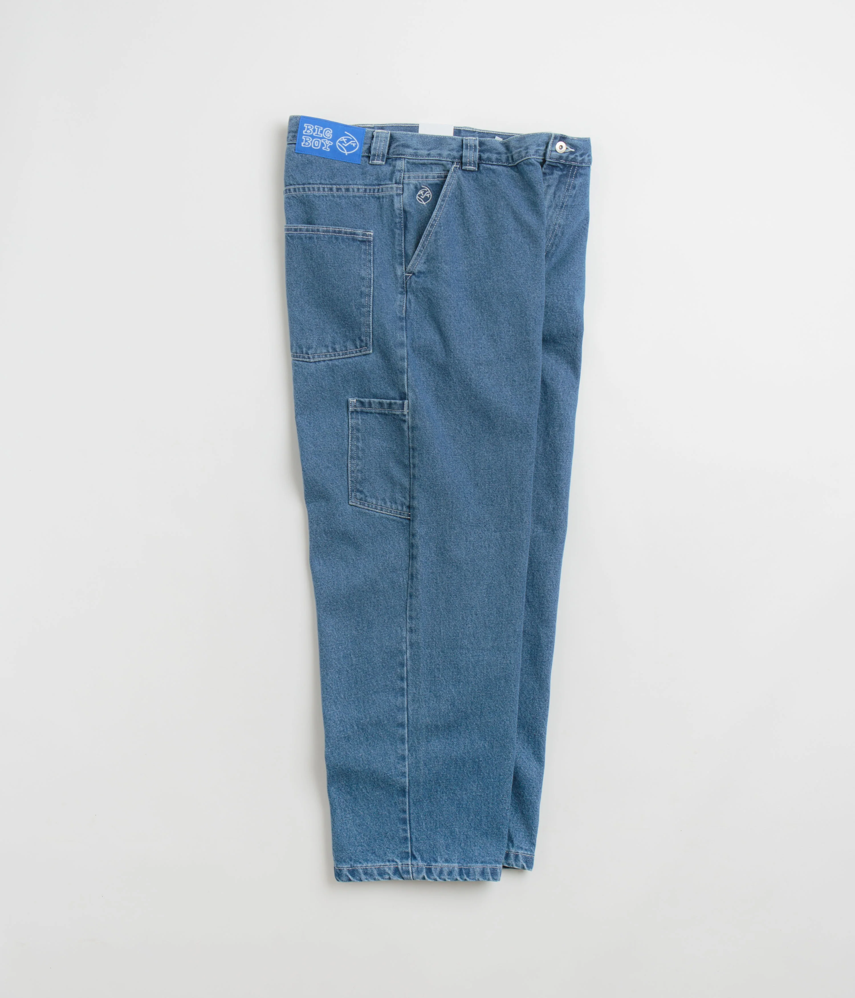 Polar Big Boy Work Pants - Blue Wash - Image 2
