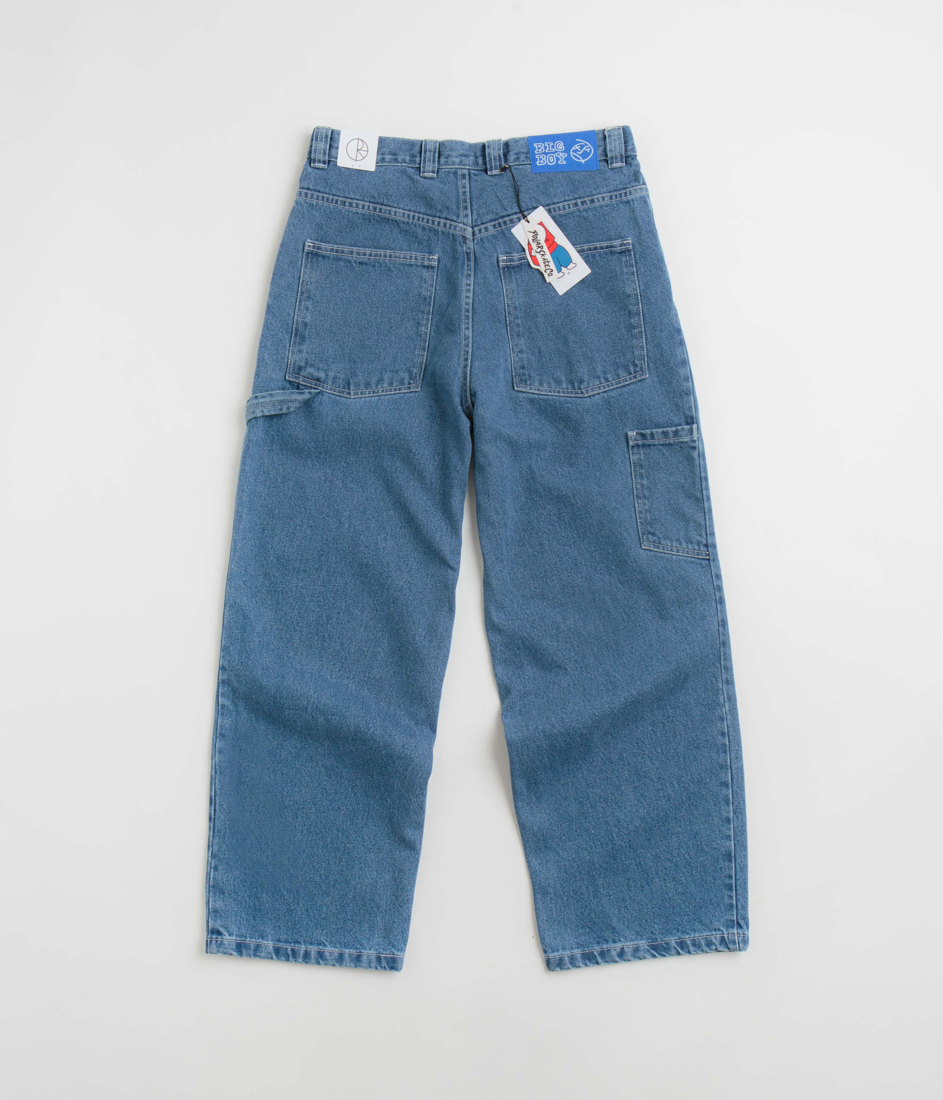 Polar Big Boy Work Pants - Blue Wash - Image 3