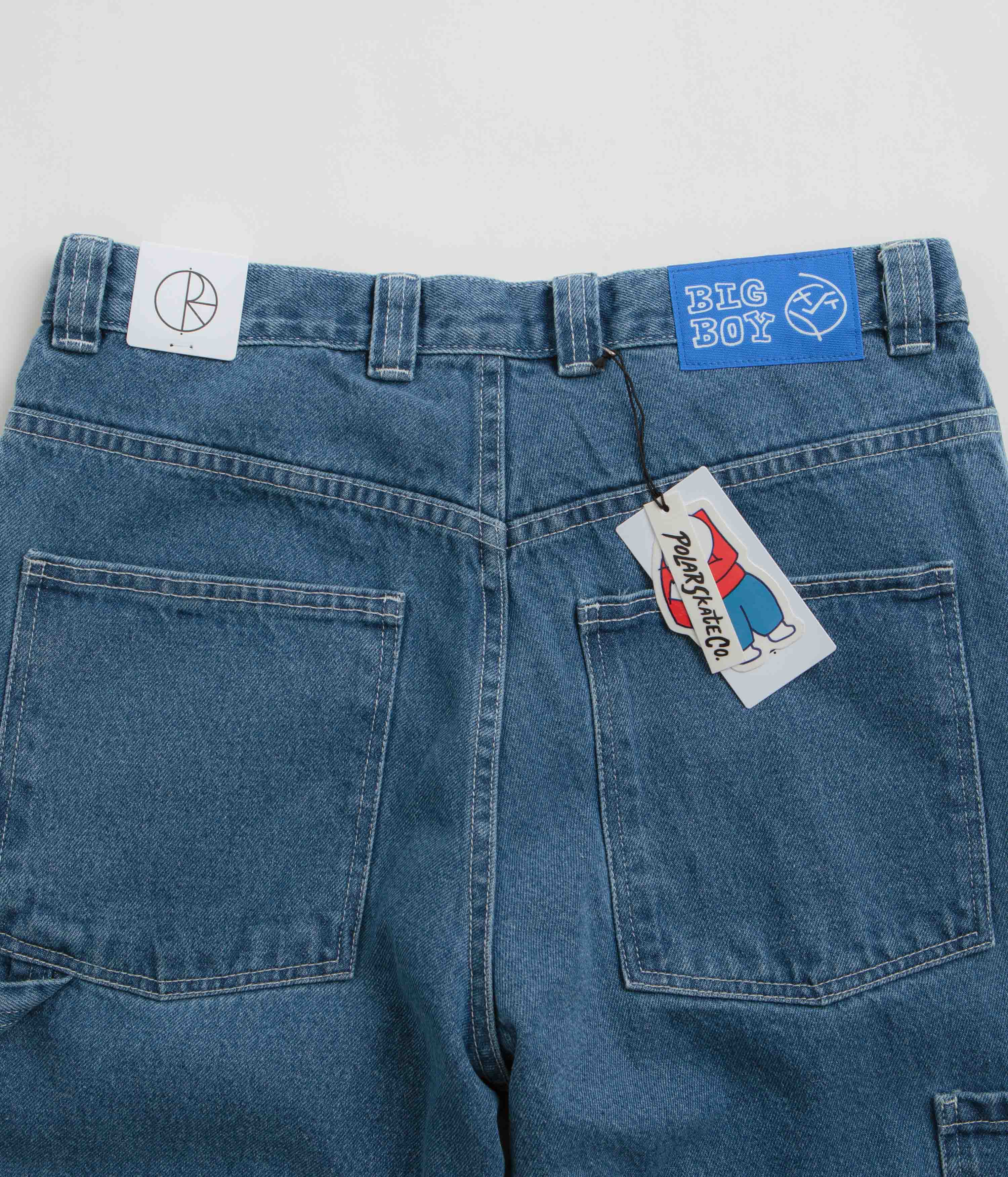 Polar Big Boy Work Pants - Blue Wash - Image 6