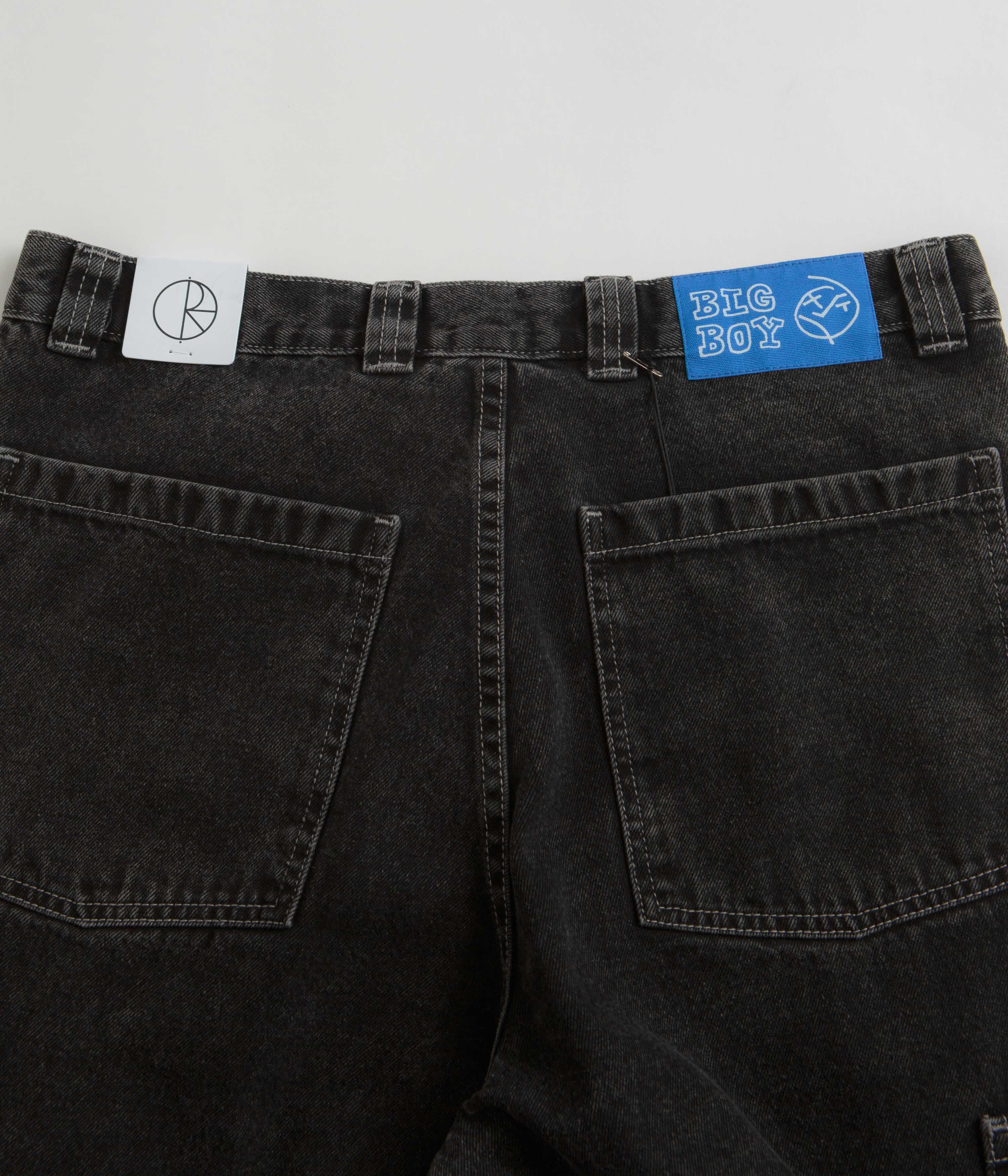 Polar Big Boy Work Pants - Silver Black - Image 9