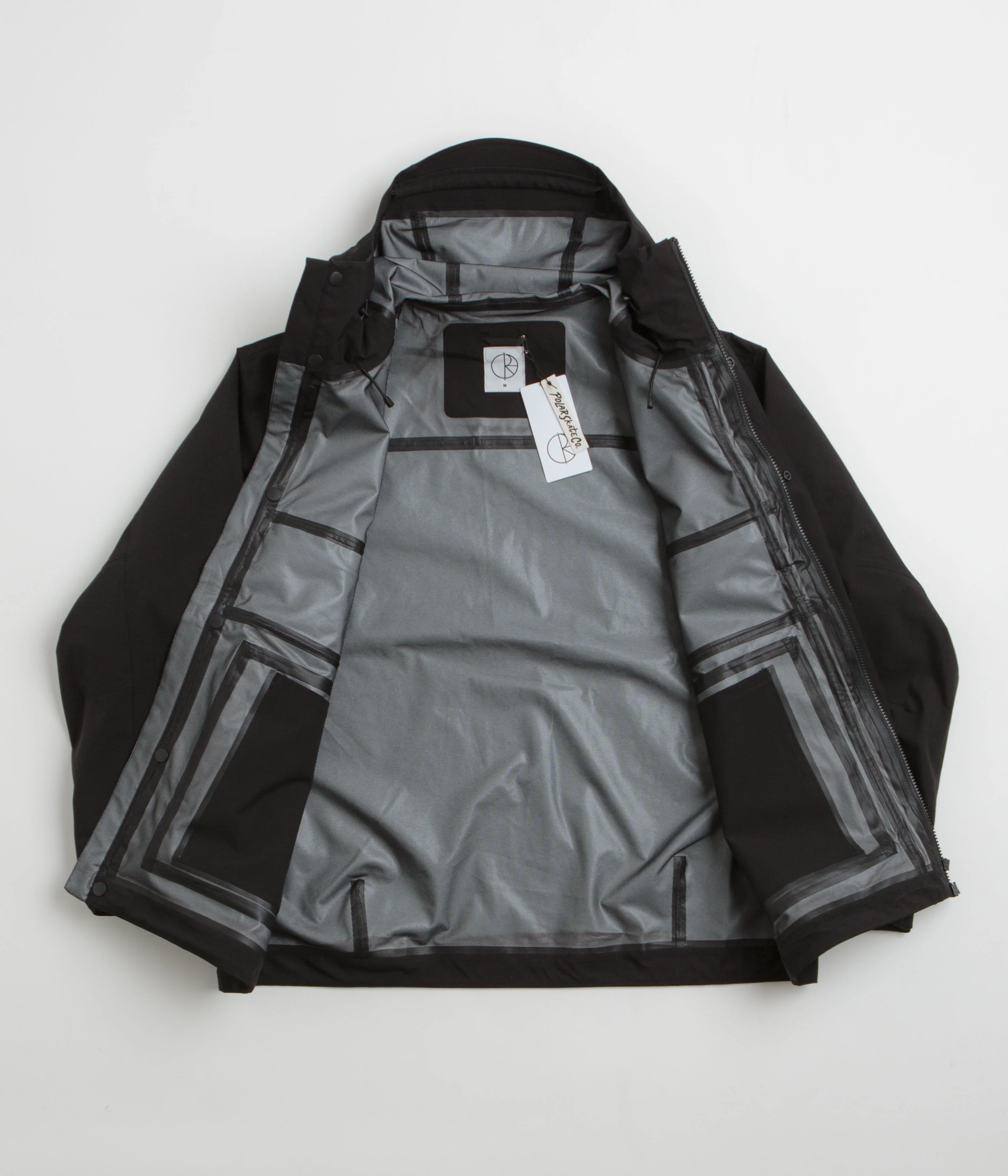 Polar Cargo Shell Jacket - Black - Image 2