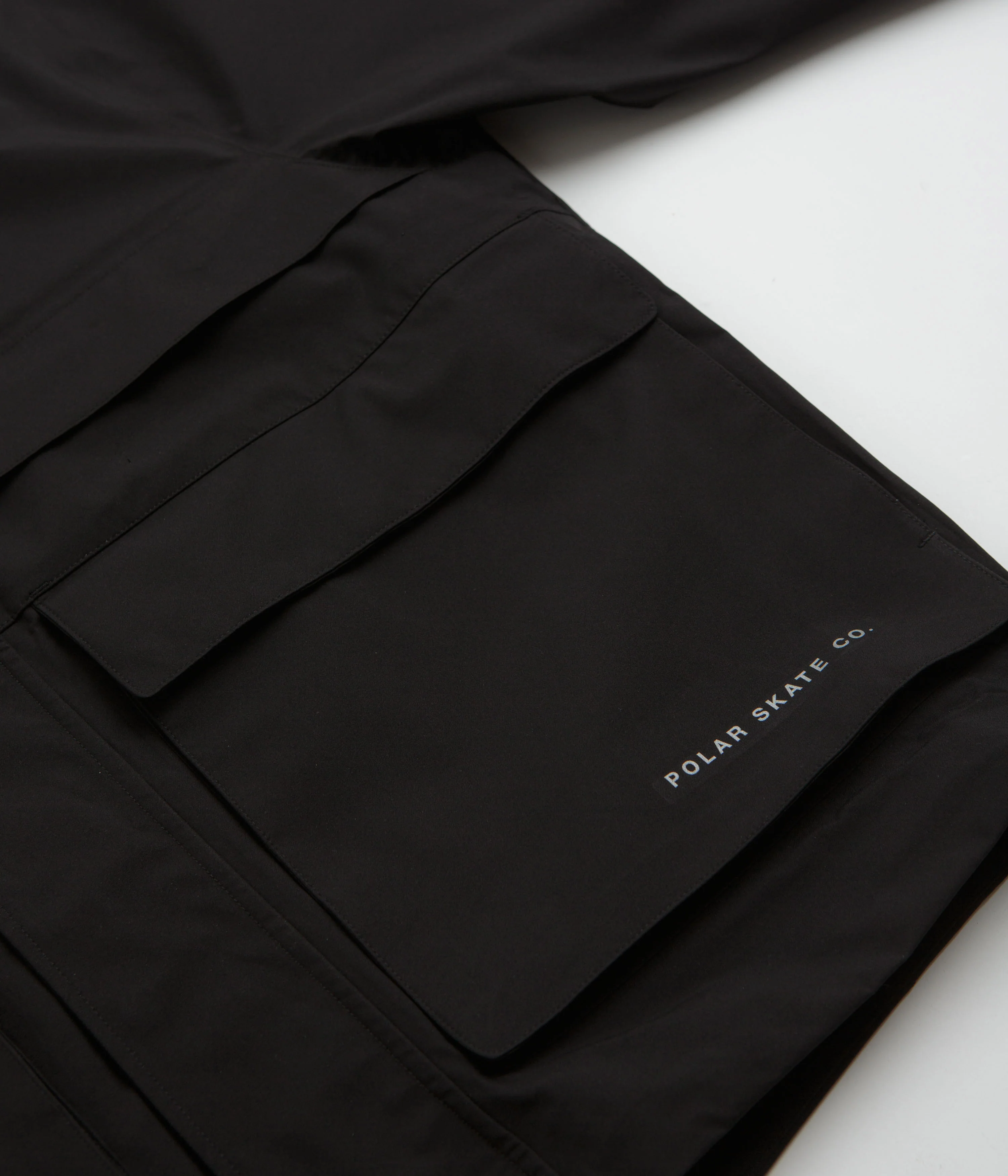 Polar Cargo Shell Jacket - Black - Image 5