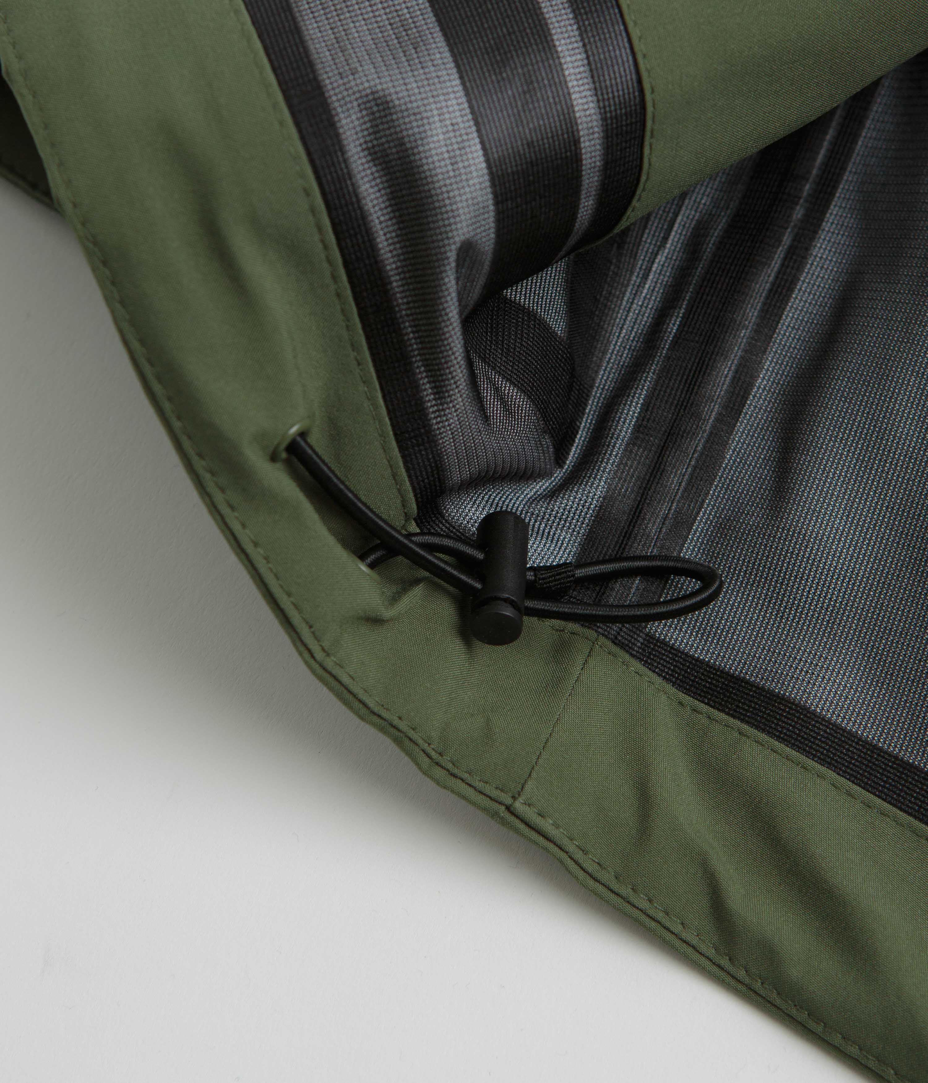 Polar Cargo Shell Jacket - Moss Green - Image 6