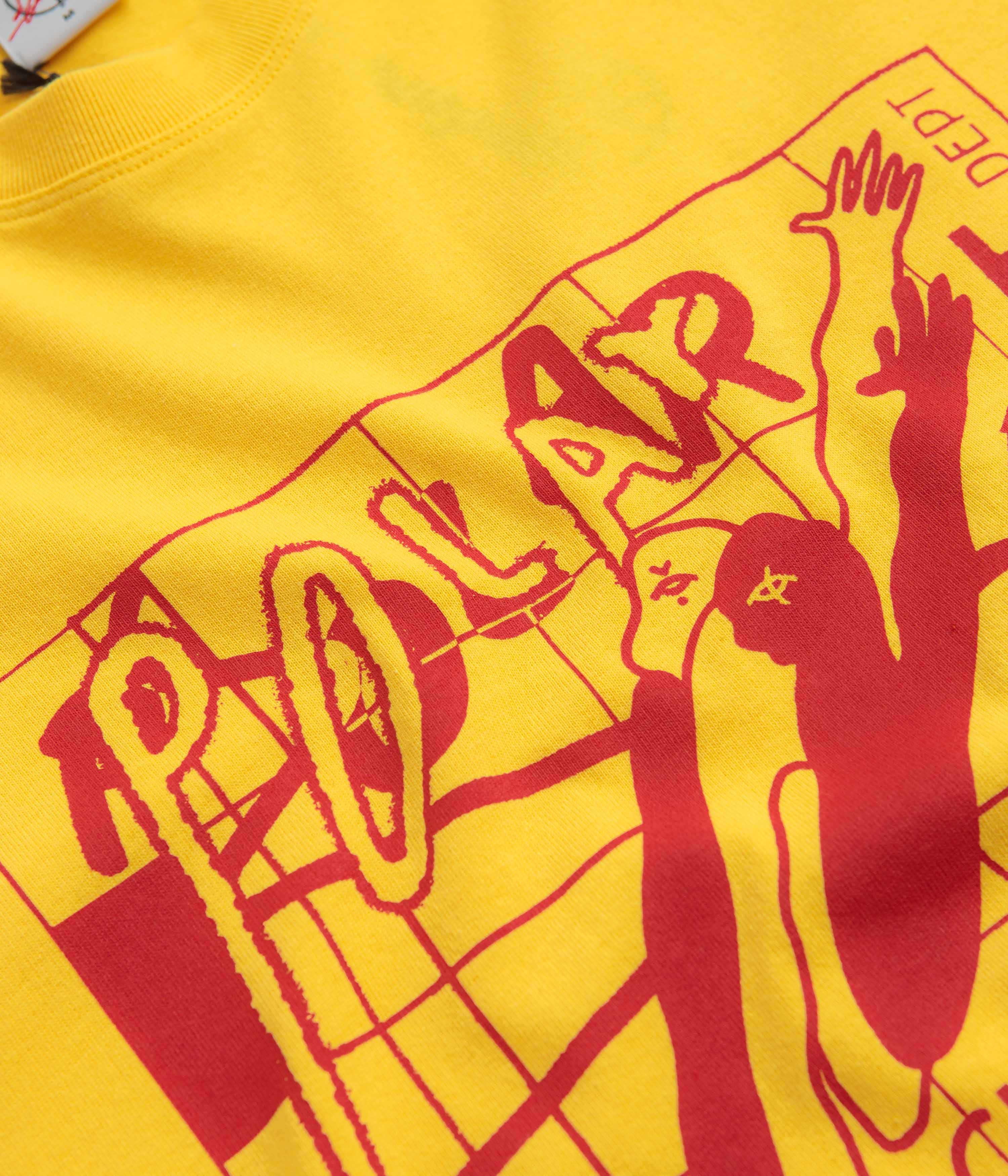Polar Clubb Inc Long Sleeve T-Shirt - Lemon - Image 3