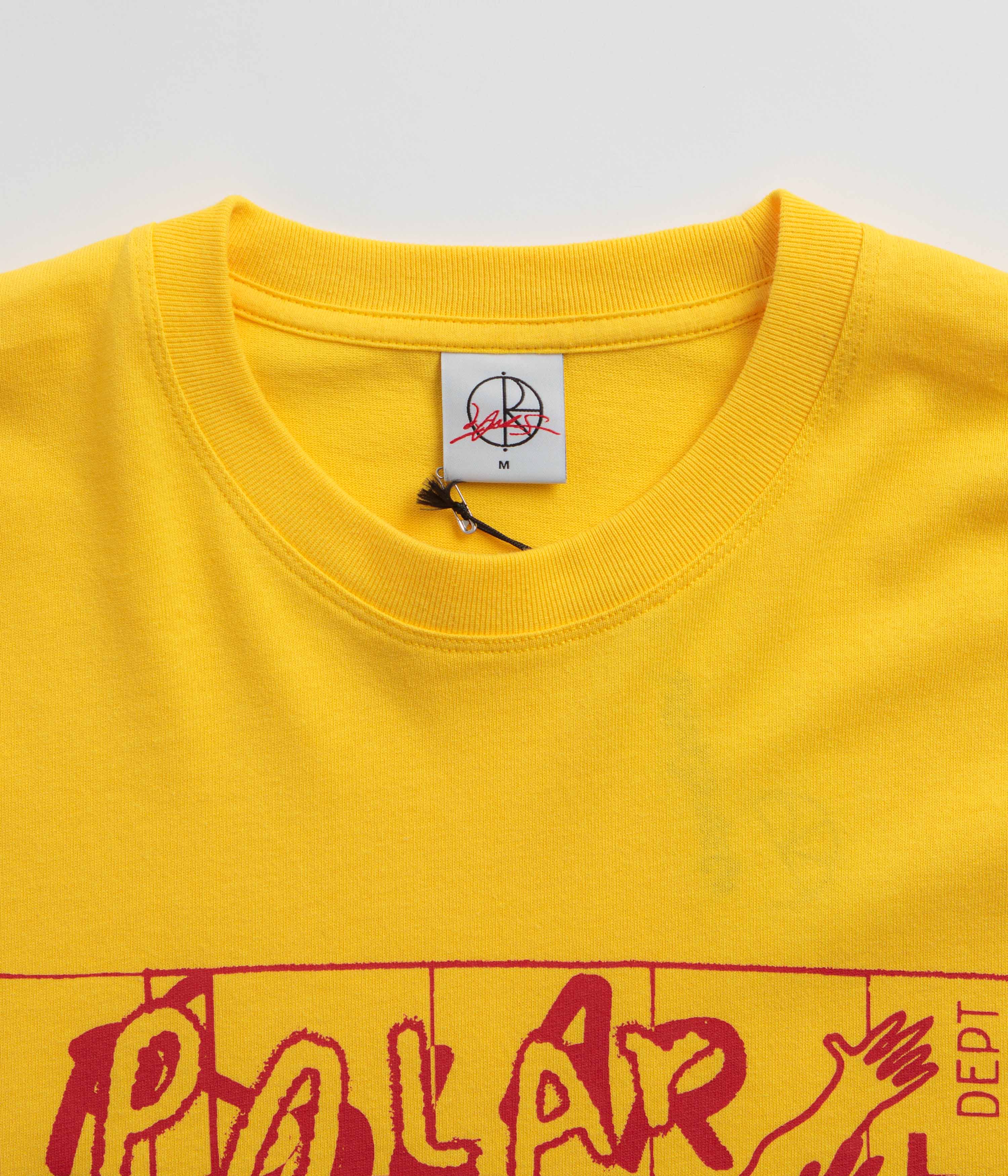 Polar Clubb Inc Long Sleeve T-Shirt - Lemon - Image 4