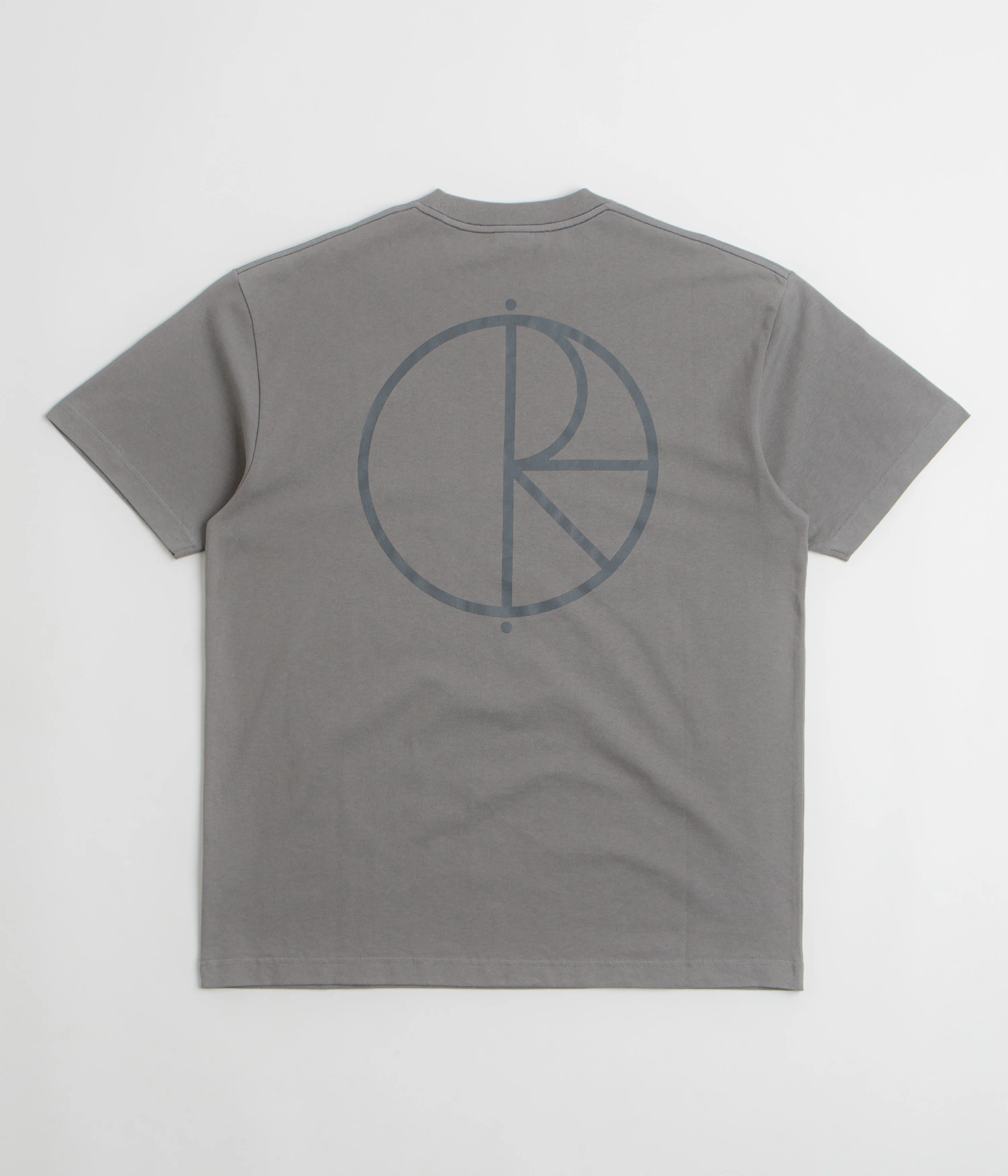 Polar Contrast Stroke Logo T-Shirt - Grey