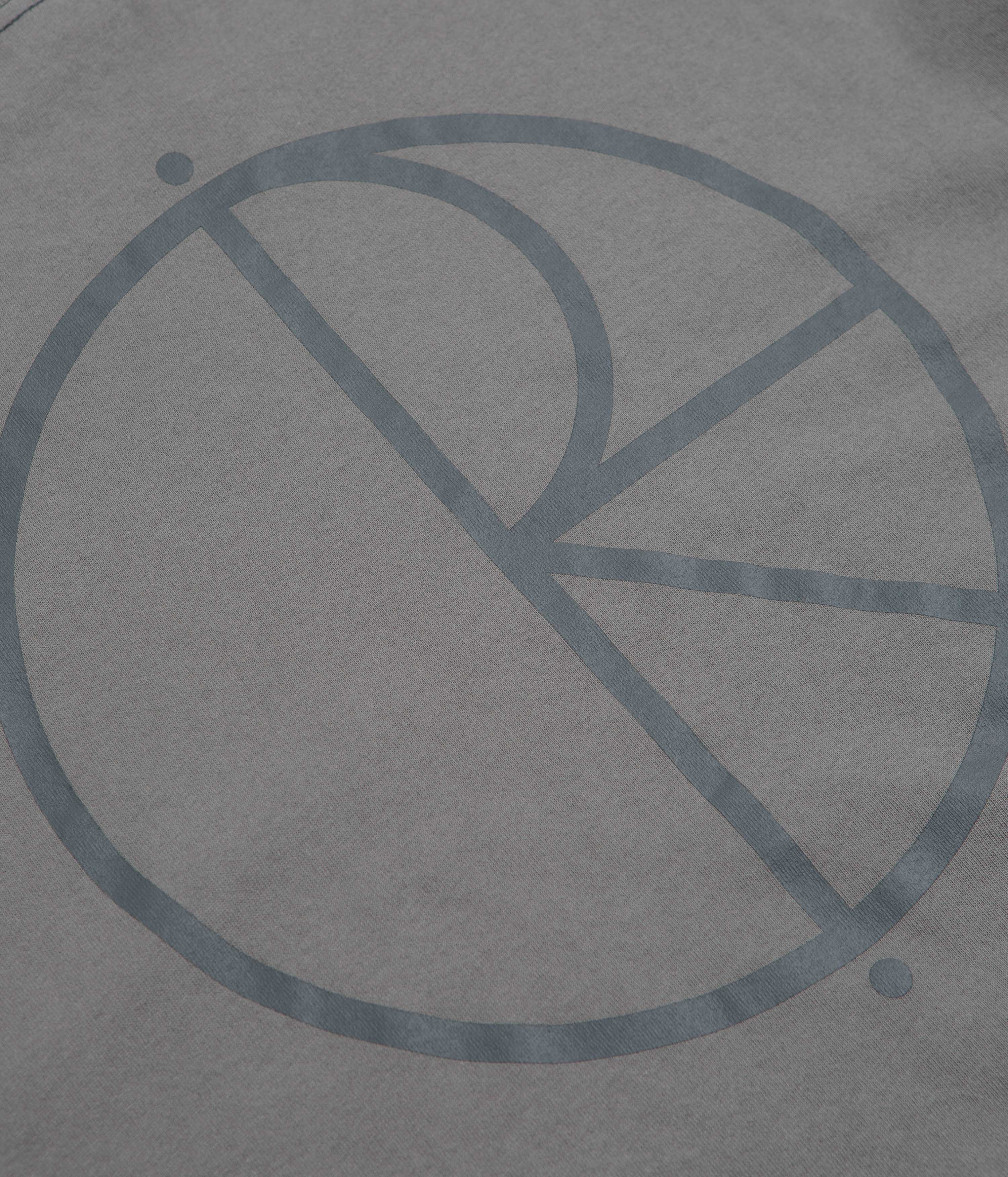 Polar Contrast Stroke Logo T-Shirt - Grey - Image 4
