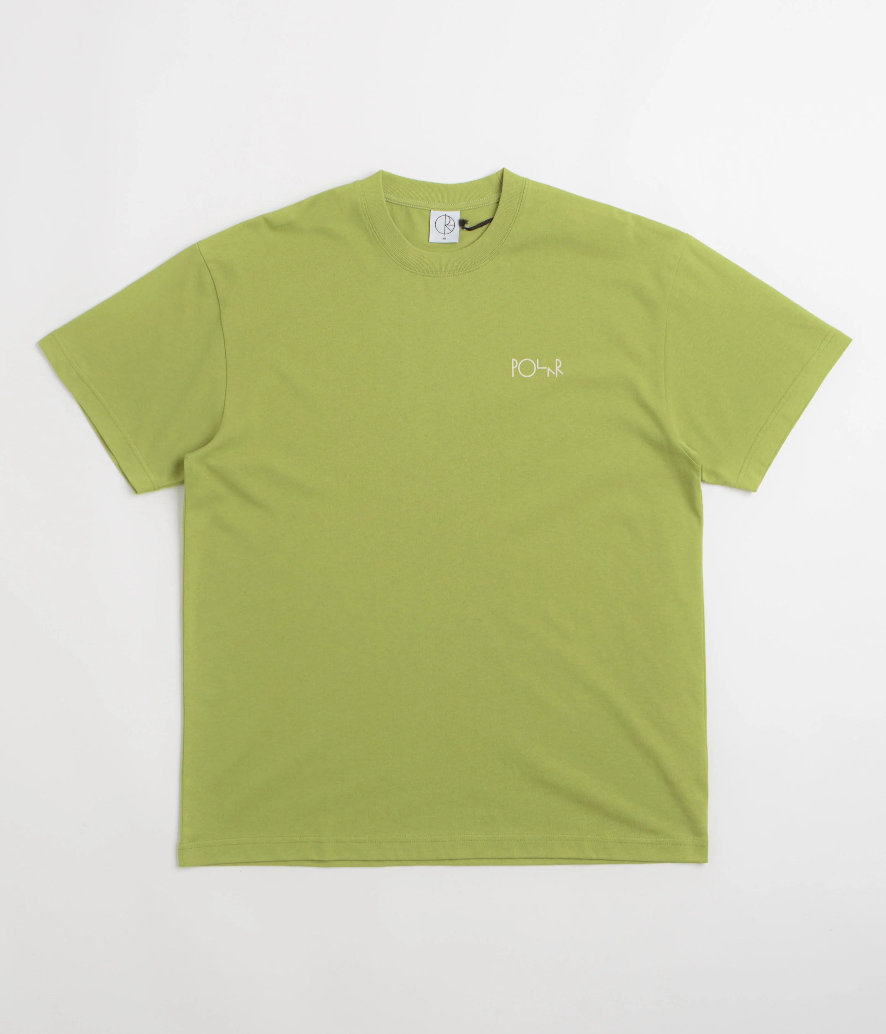 Polar Contrast Stroke Logo T-Shirt - Peridot - Image 2