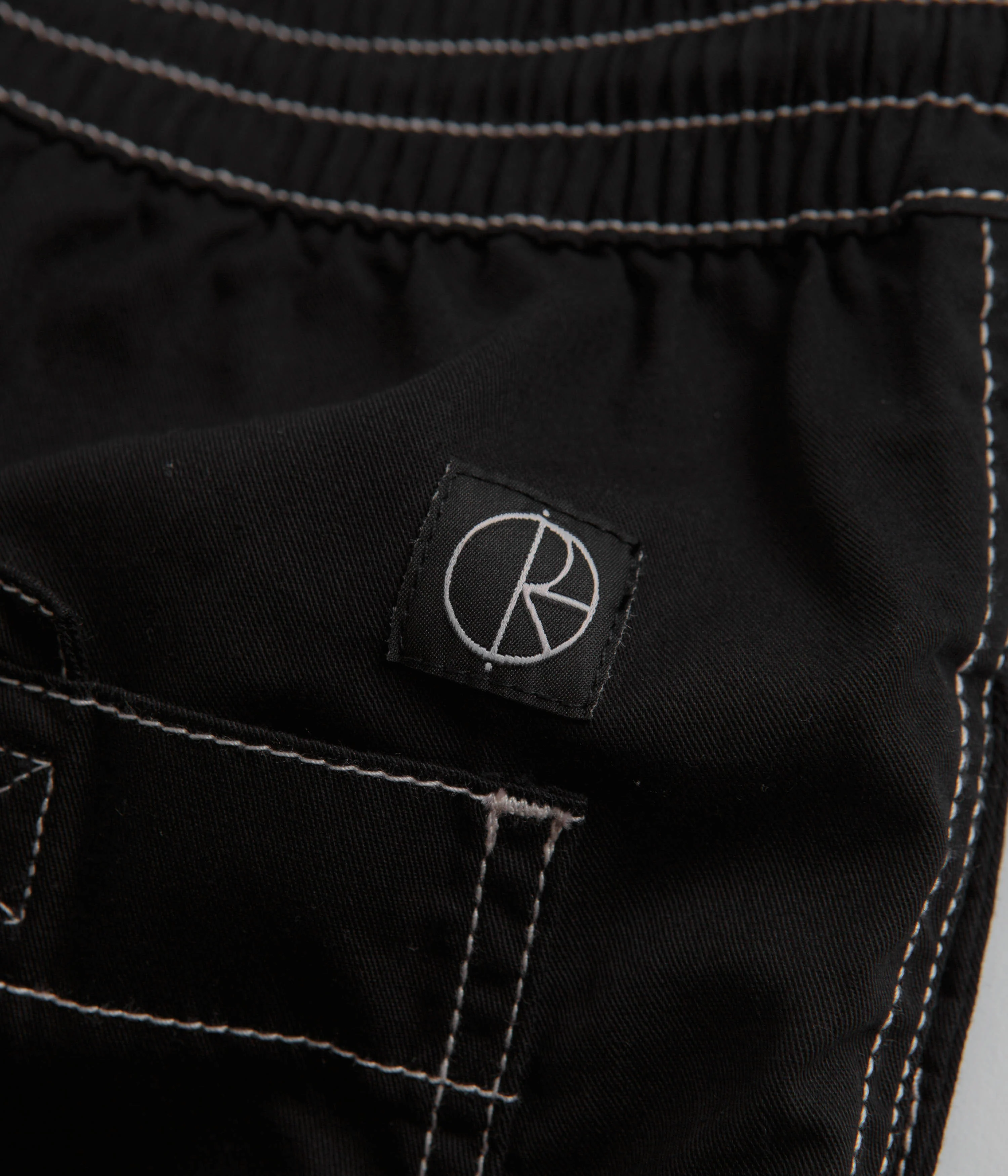Polar Contrast Surf Pants - Black / White - Image 6