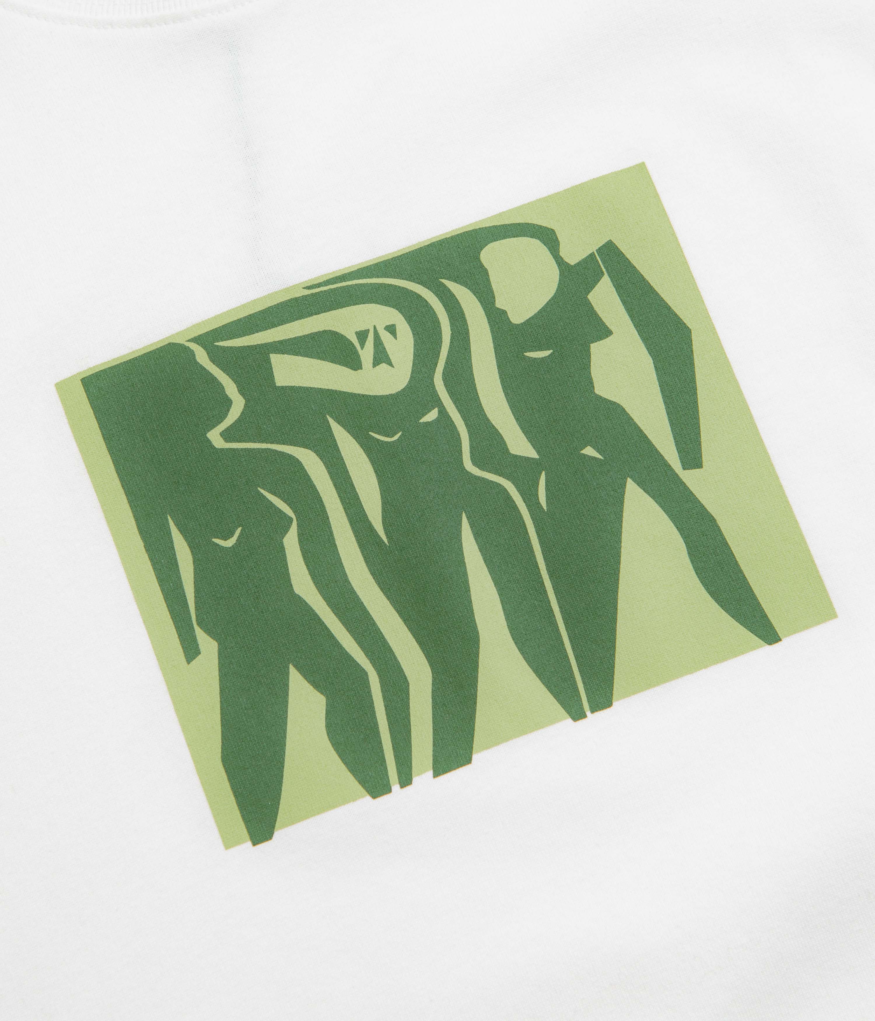 Polar Cut Outs T-Shirt - White - Image 2